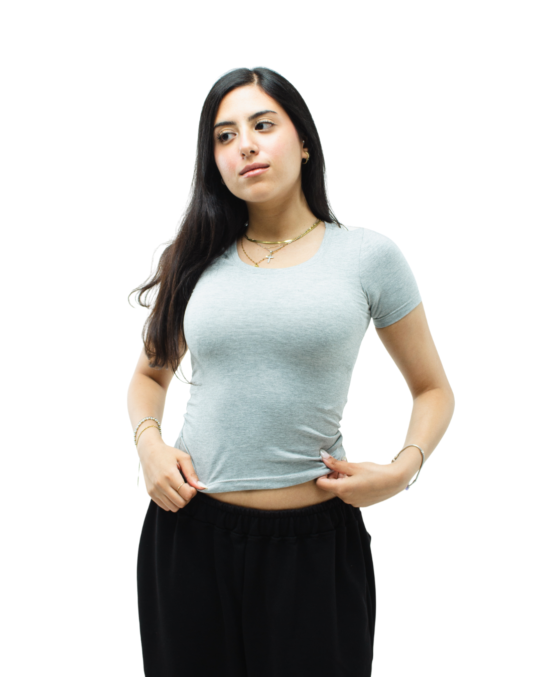 Blanklid- Light Grey Wide Top
