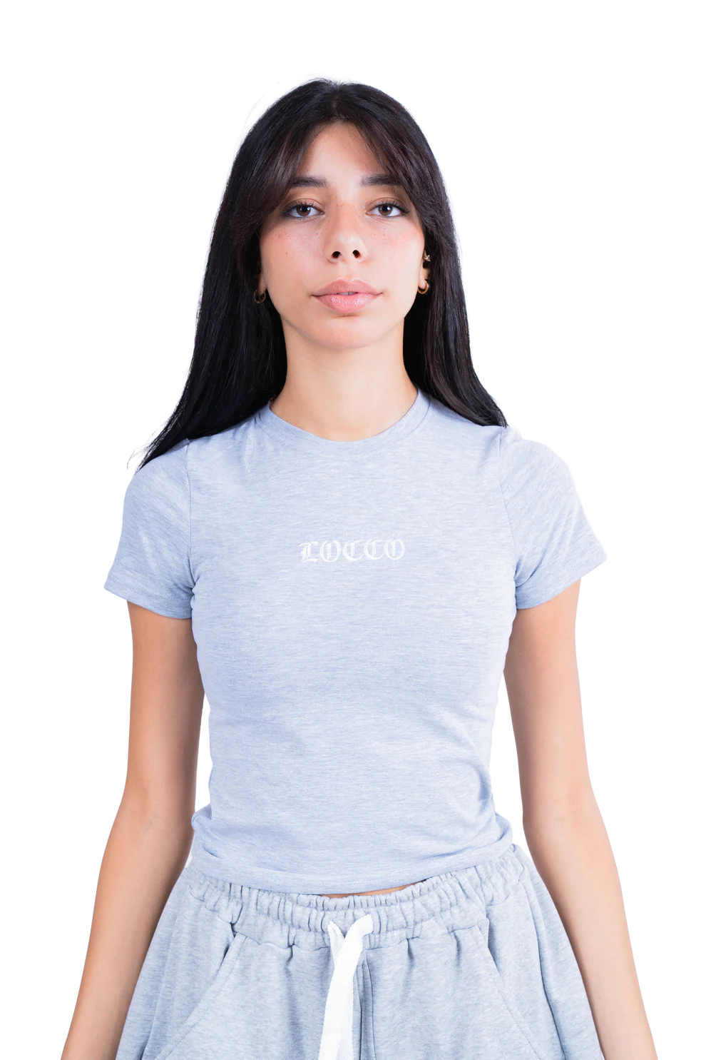 Locco- Top- Light Grey