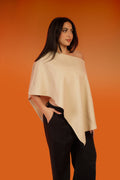 RICHNESS- Neckless Shirt- Beige