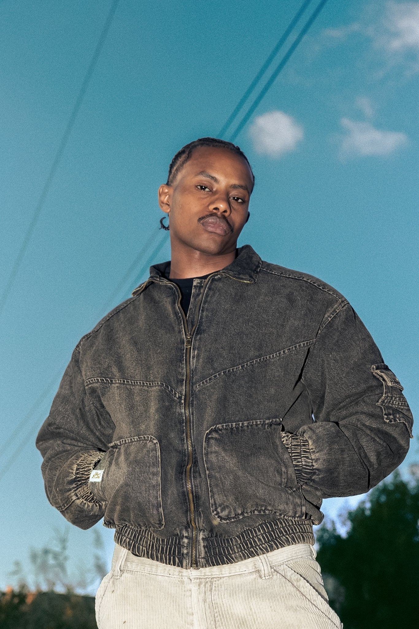 Helio - HSW DENIM JACKET - RUSTY