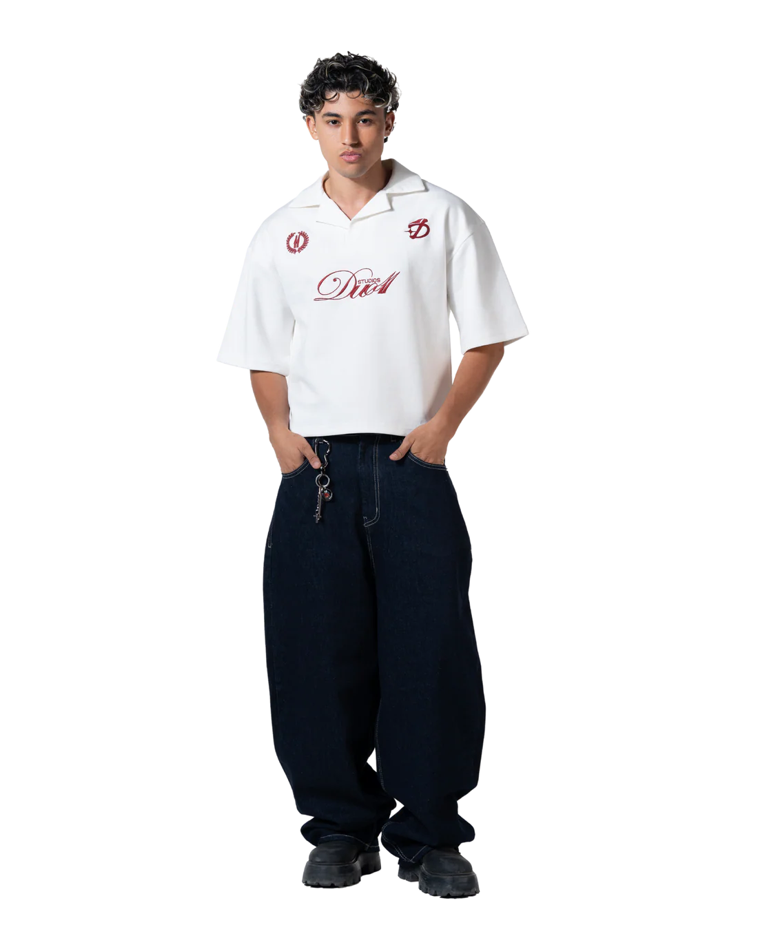 Duo11- Polo T-shirt- White