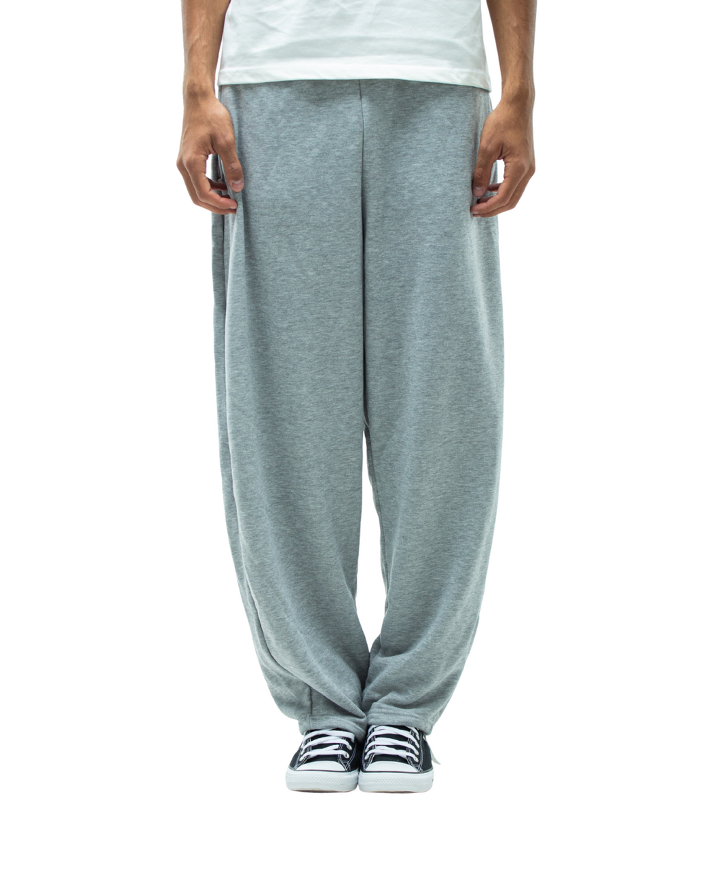 Blanklid -Grey Balloon Sweatpants