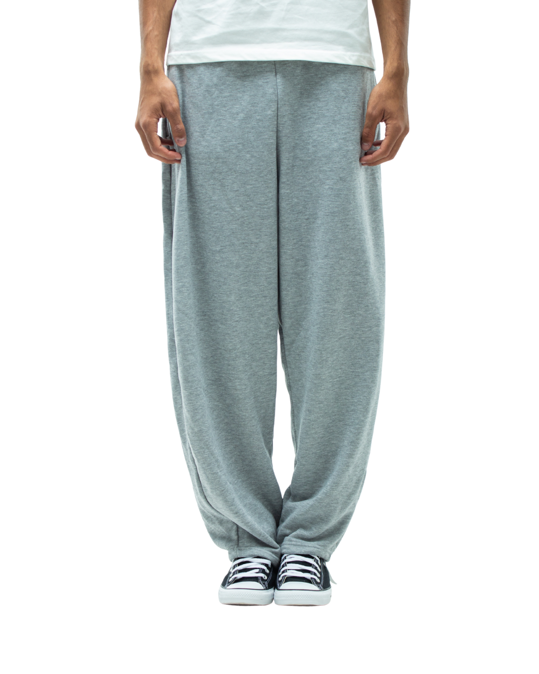 Blanklid -Grey Balloon Sweatpants