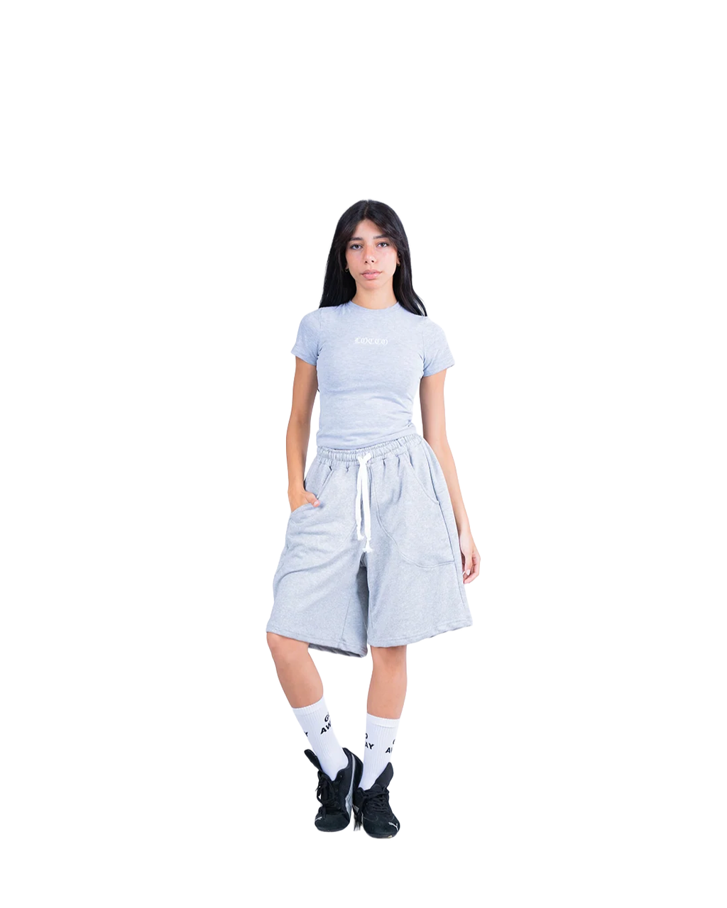 Locco- Short  - Light Grey