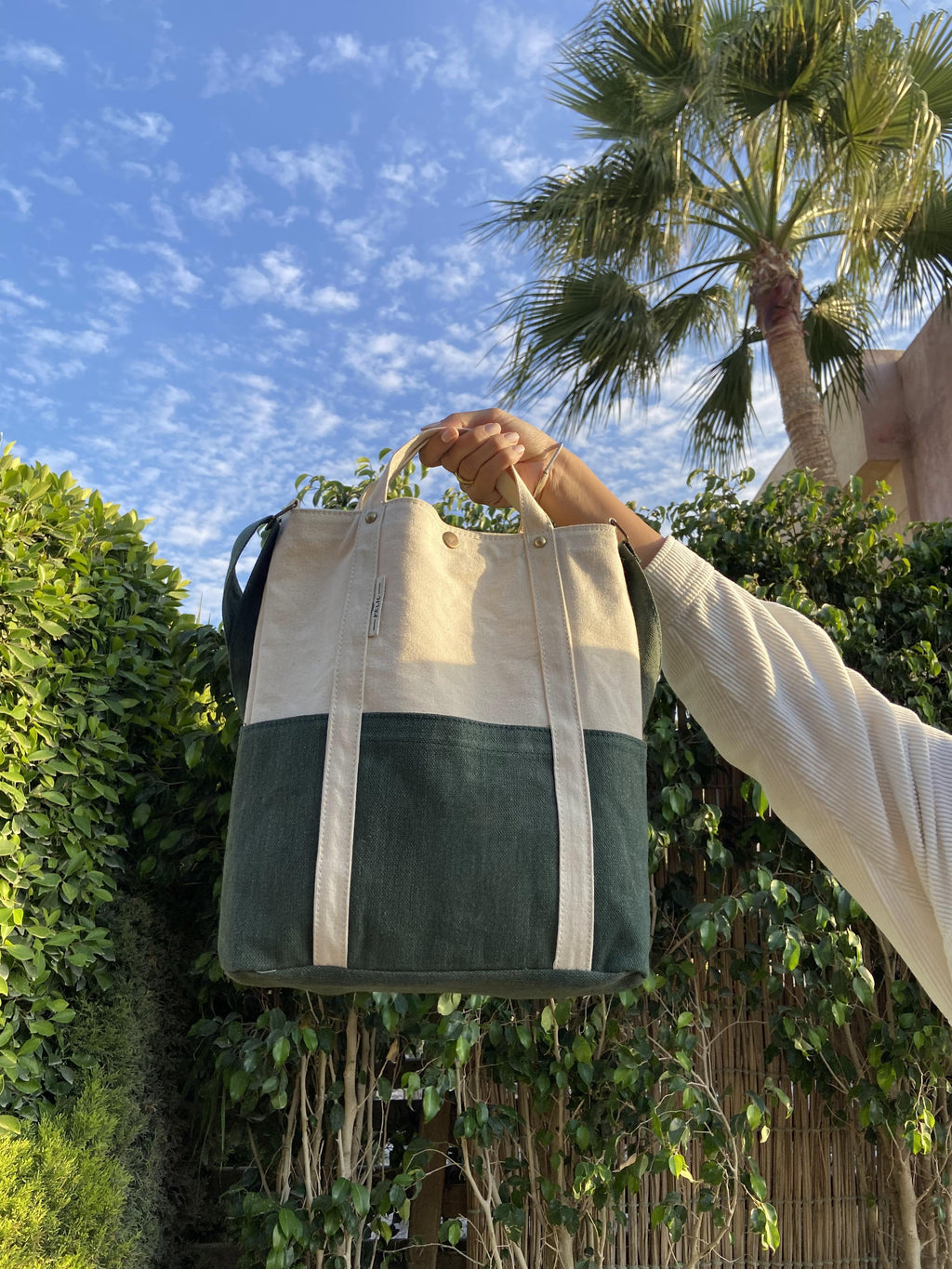 HELIO- CROSS BAG GREEN