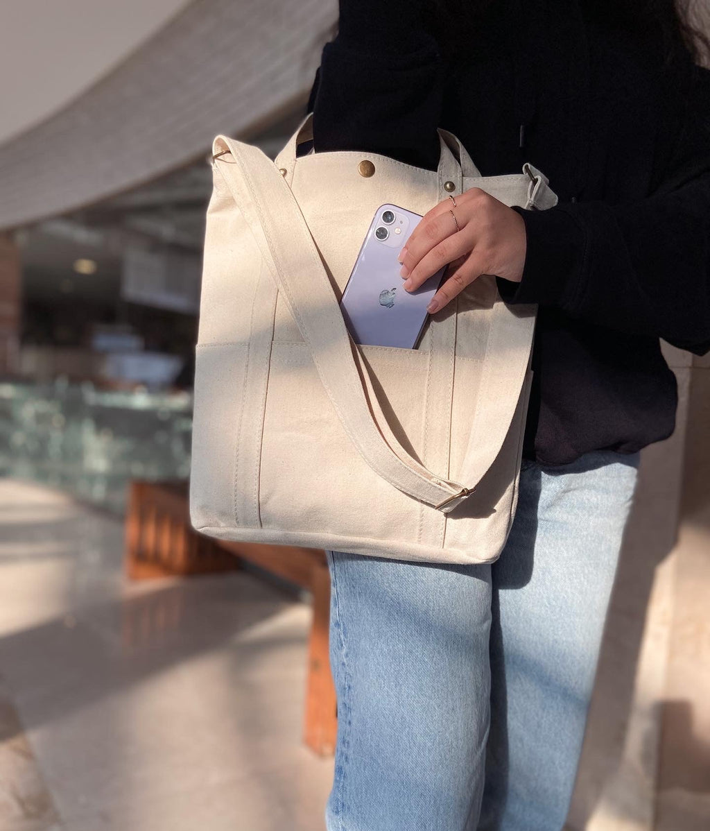 HELIO- CROSS BAG OFFWHITE