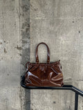 Helio - SCRUNCH BAG - BROWN