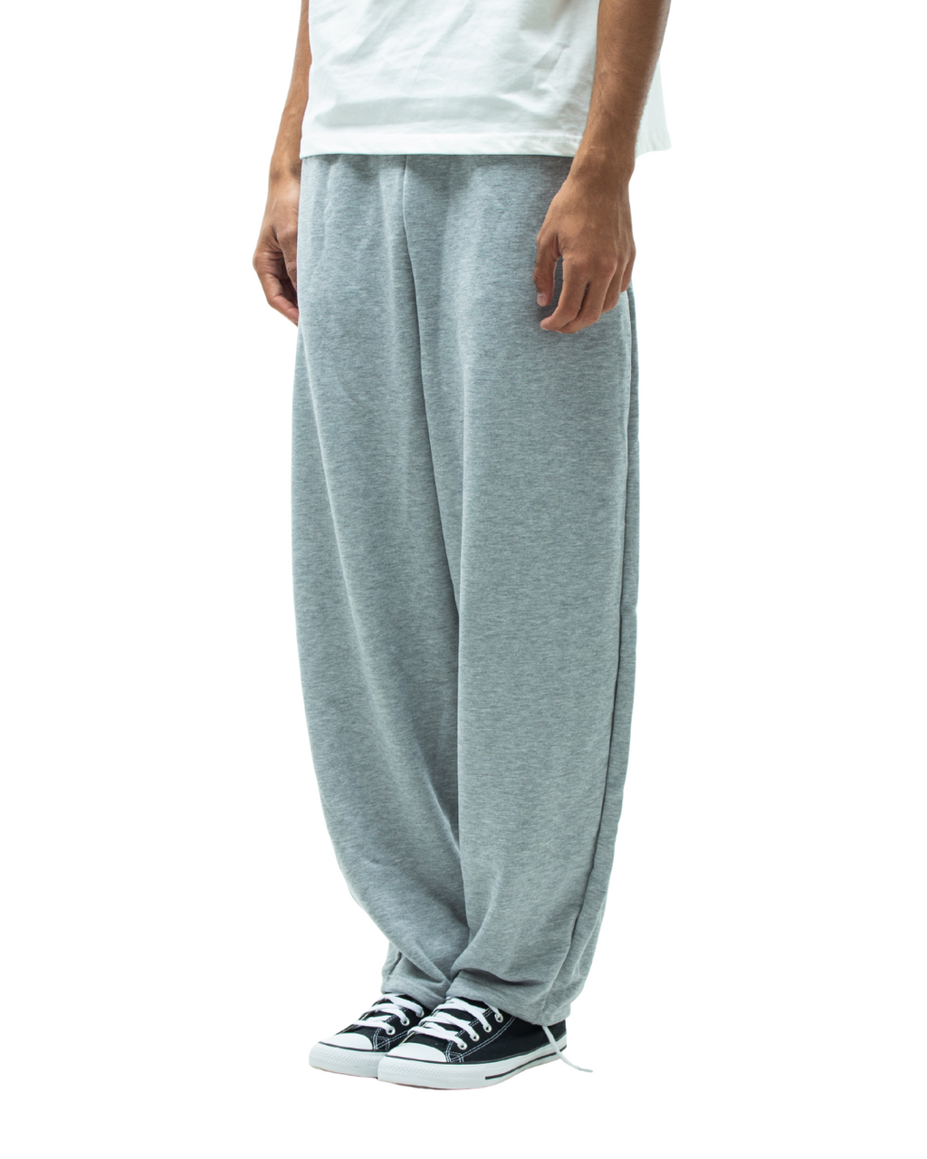 Blanklid -Grey Balloon Sweatpants