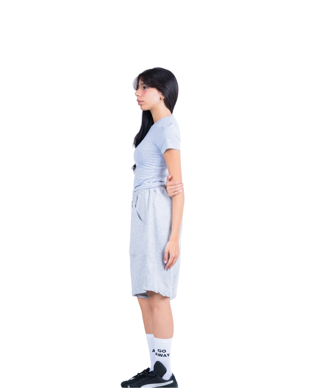 Locco- Short  - Light Grey