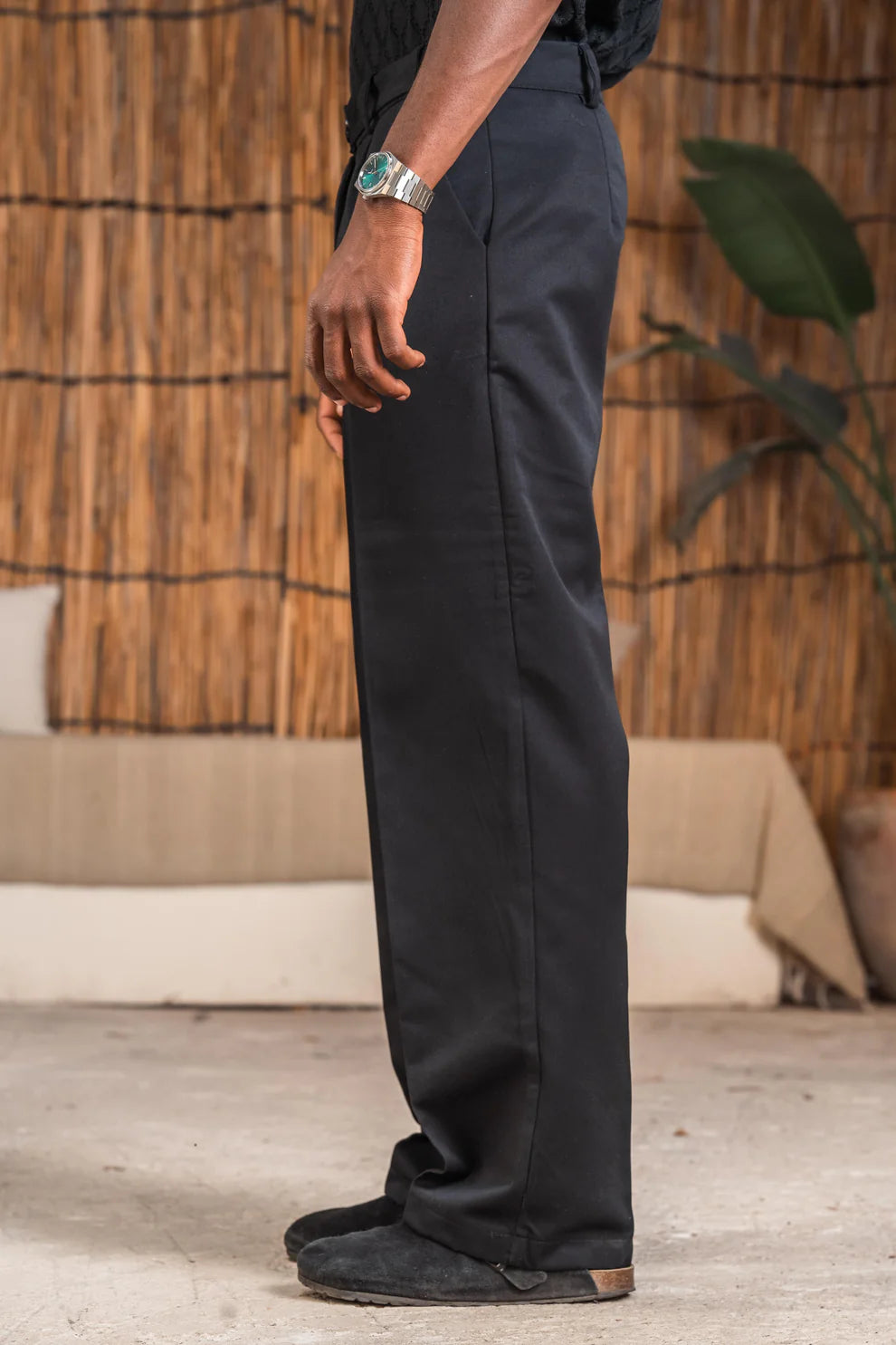 Derecho- Tailored Pants- Black