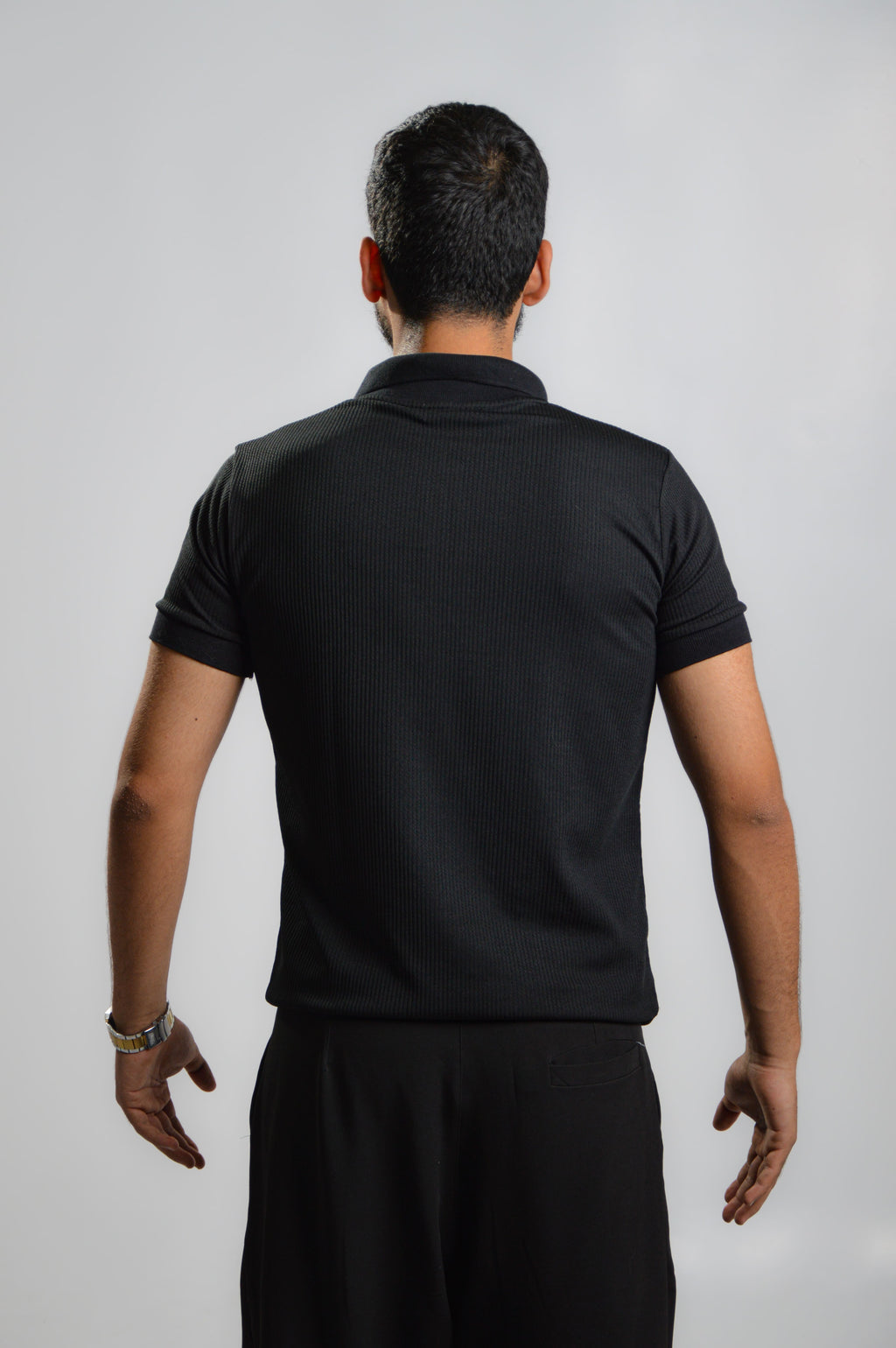 Gilded- Midnight Knit Polo