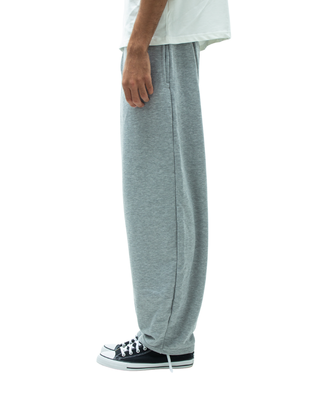 Blanklid -Grey Balloon Sweatpants