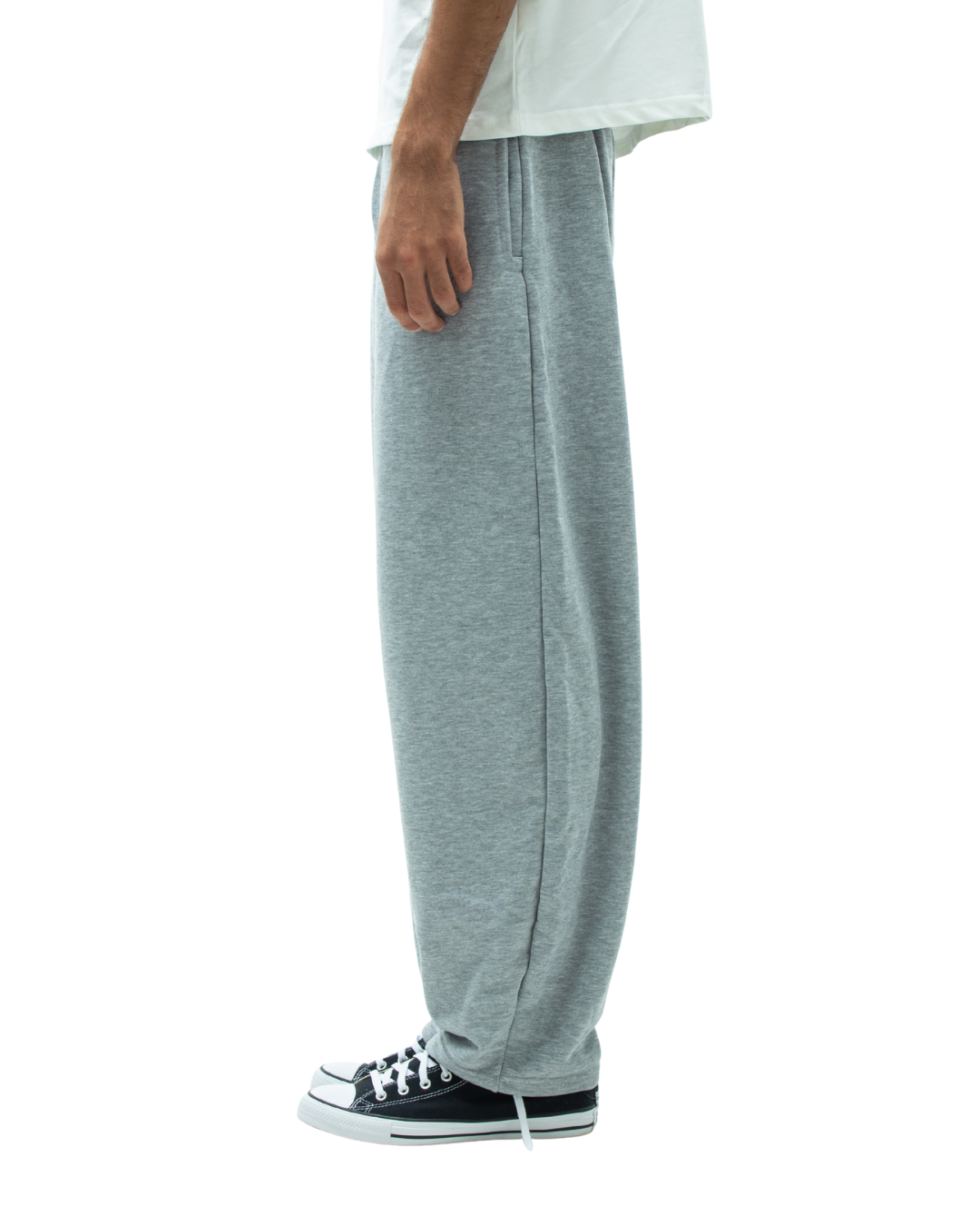 Blanklid -Grey Balloon Sweatpants
