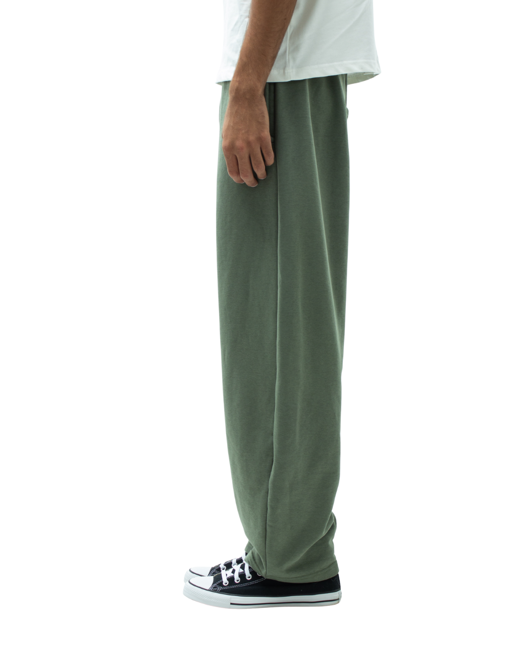 Blanklid -Olive Balloon Sweatpants