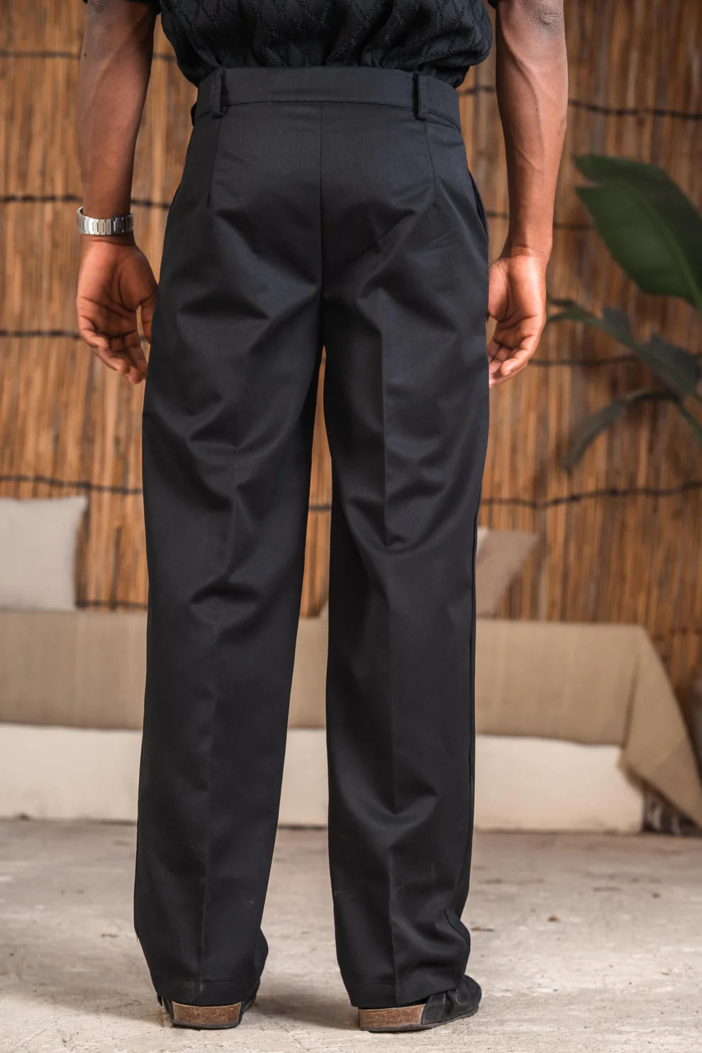 Derecho- Tailored Pants- Black