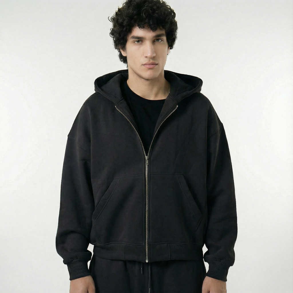 blanklid-jacket - black
