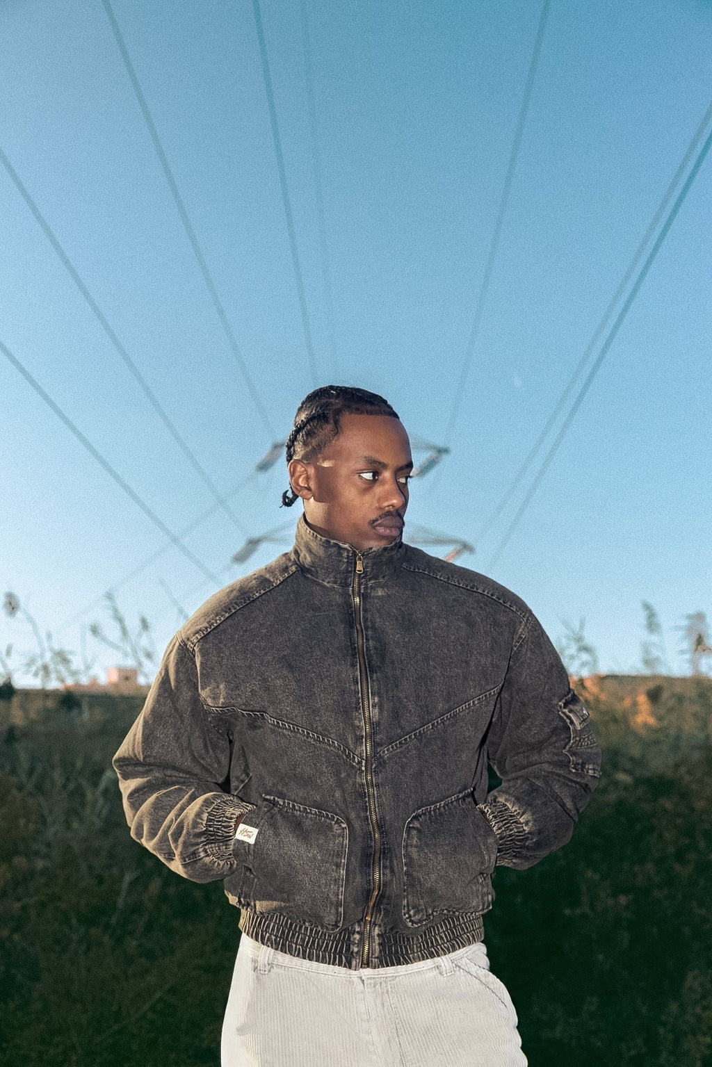 Helio - HSW DENIM JACKET - RUSTY