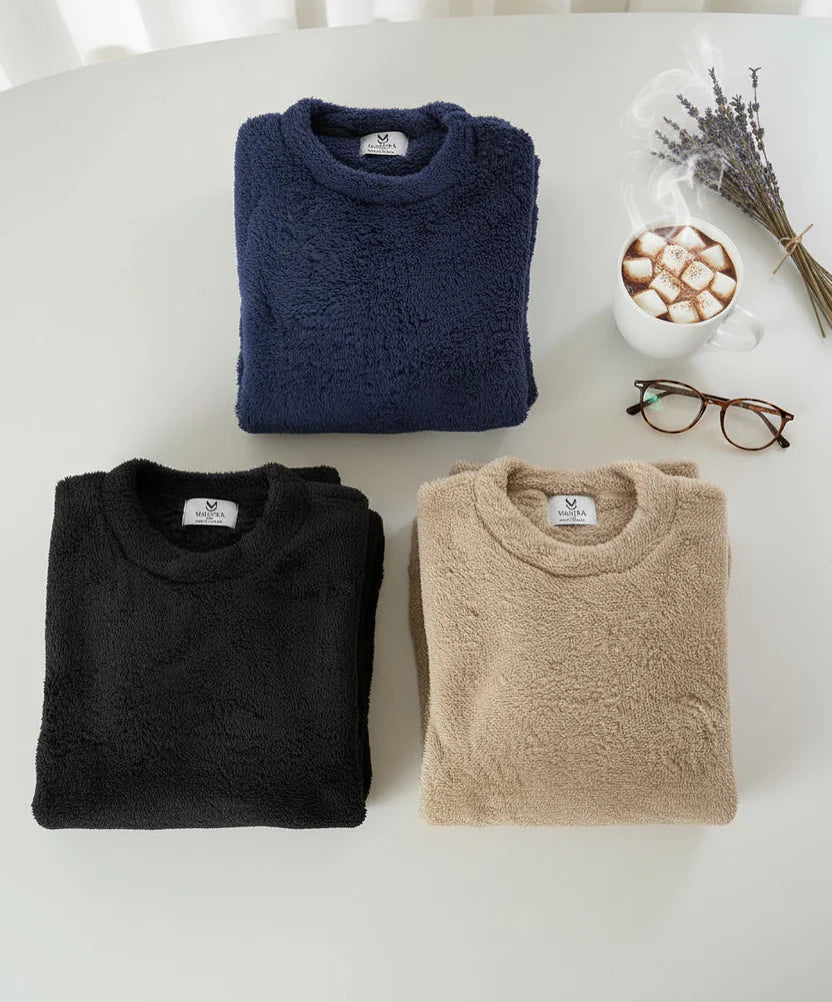 MUHRA- Plain Fur Top "black"