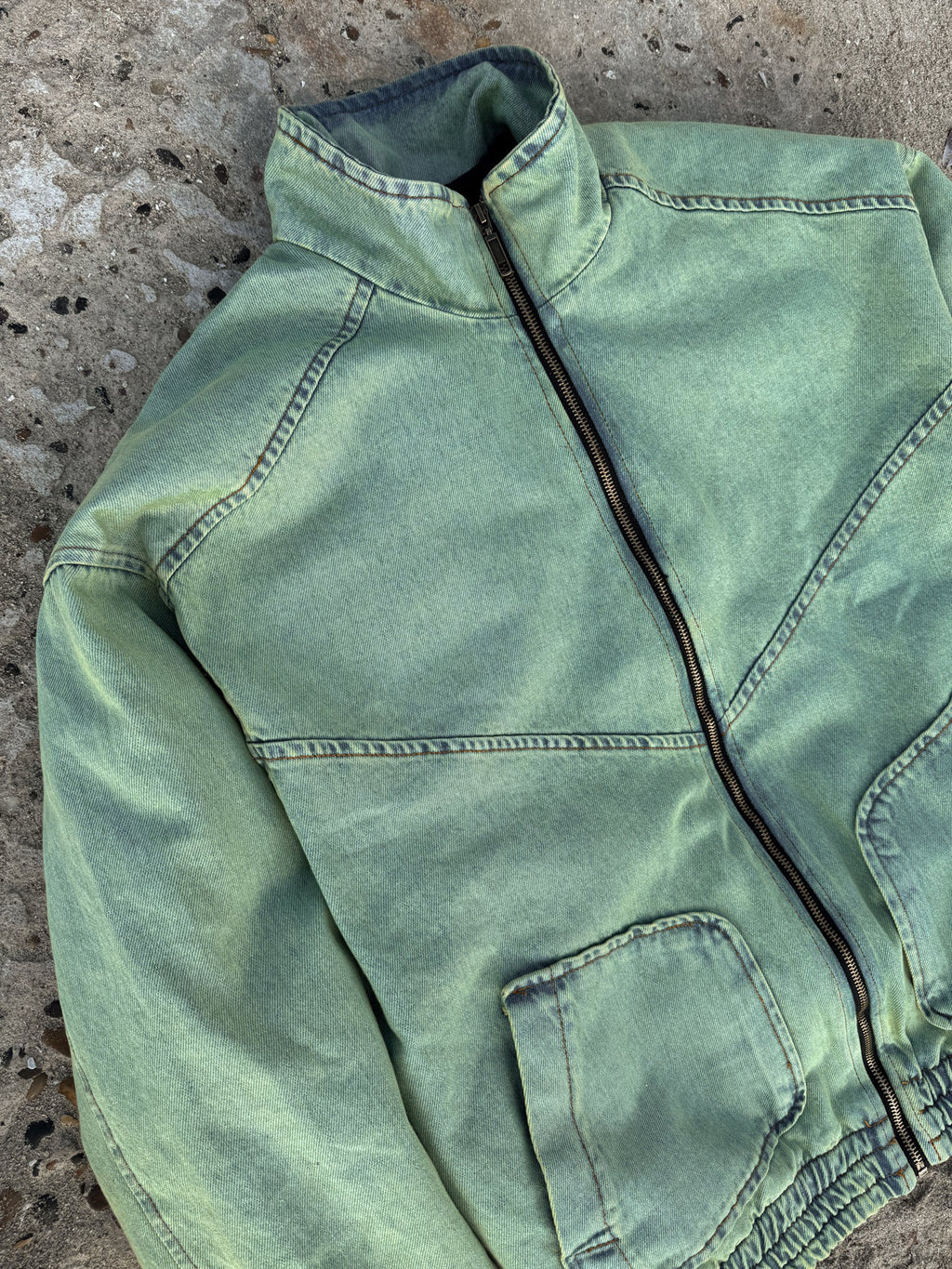 Helio - HSW DENIM JACKET - MINT