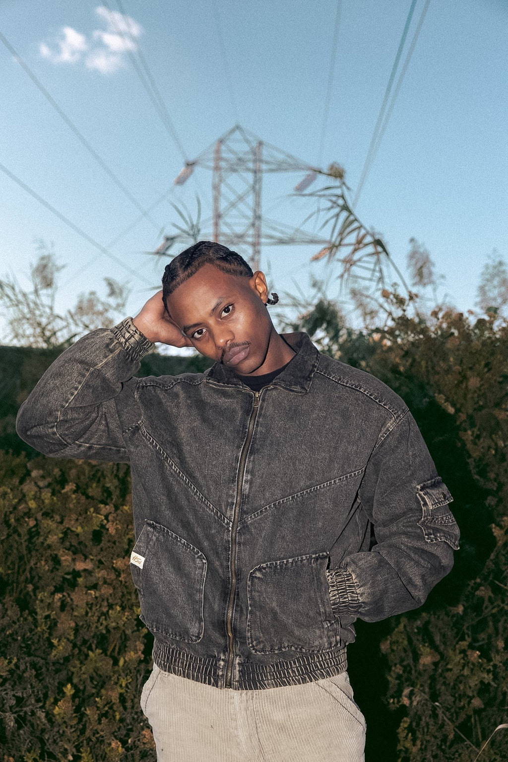 Helio - HSW DENIM JACKET - RUSTY