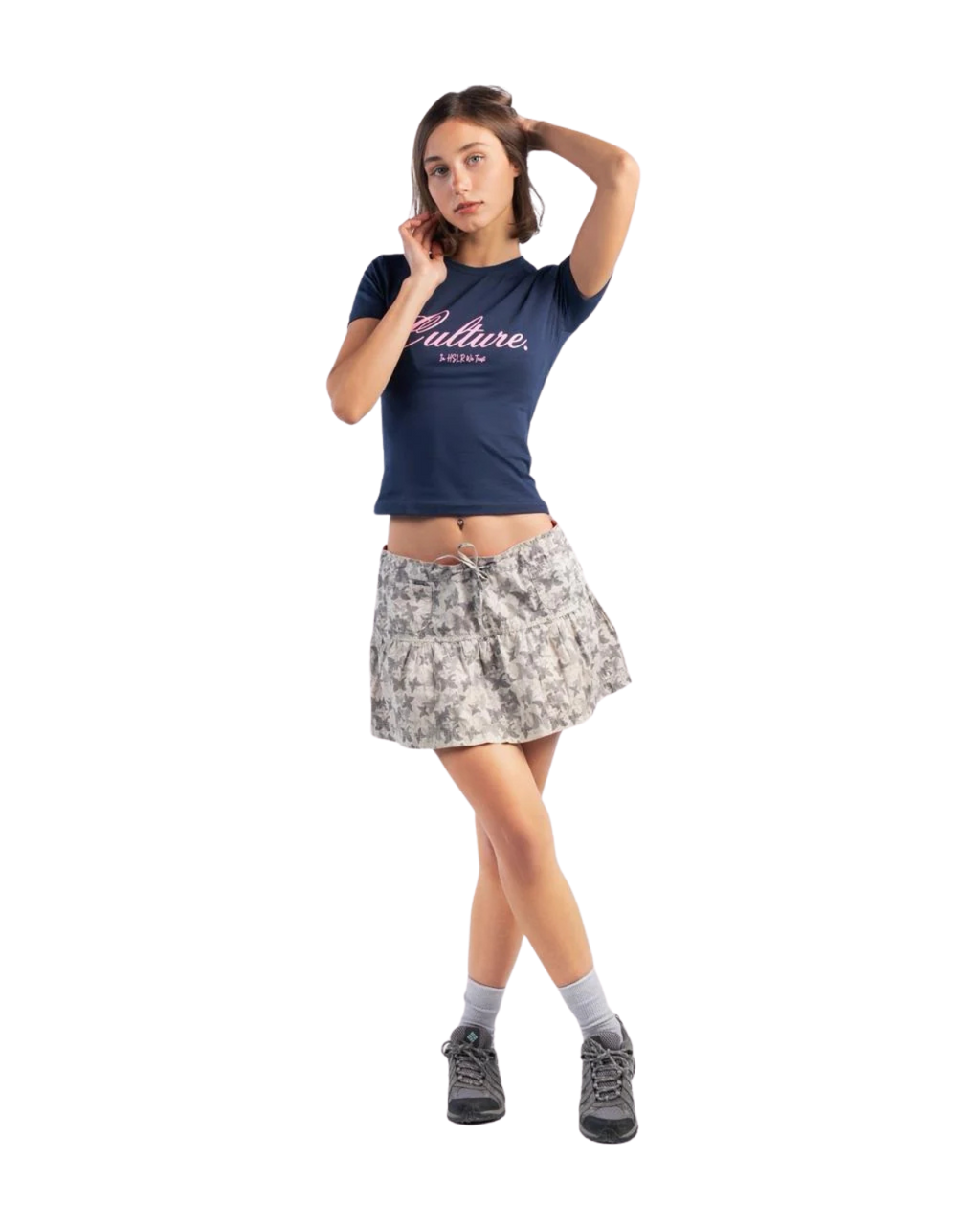 Hustler- Top - Navy