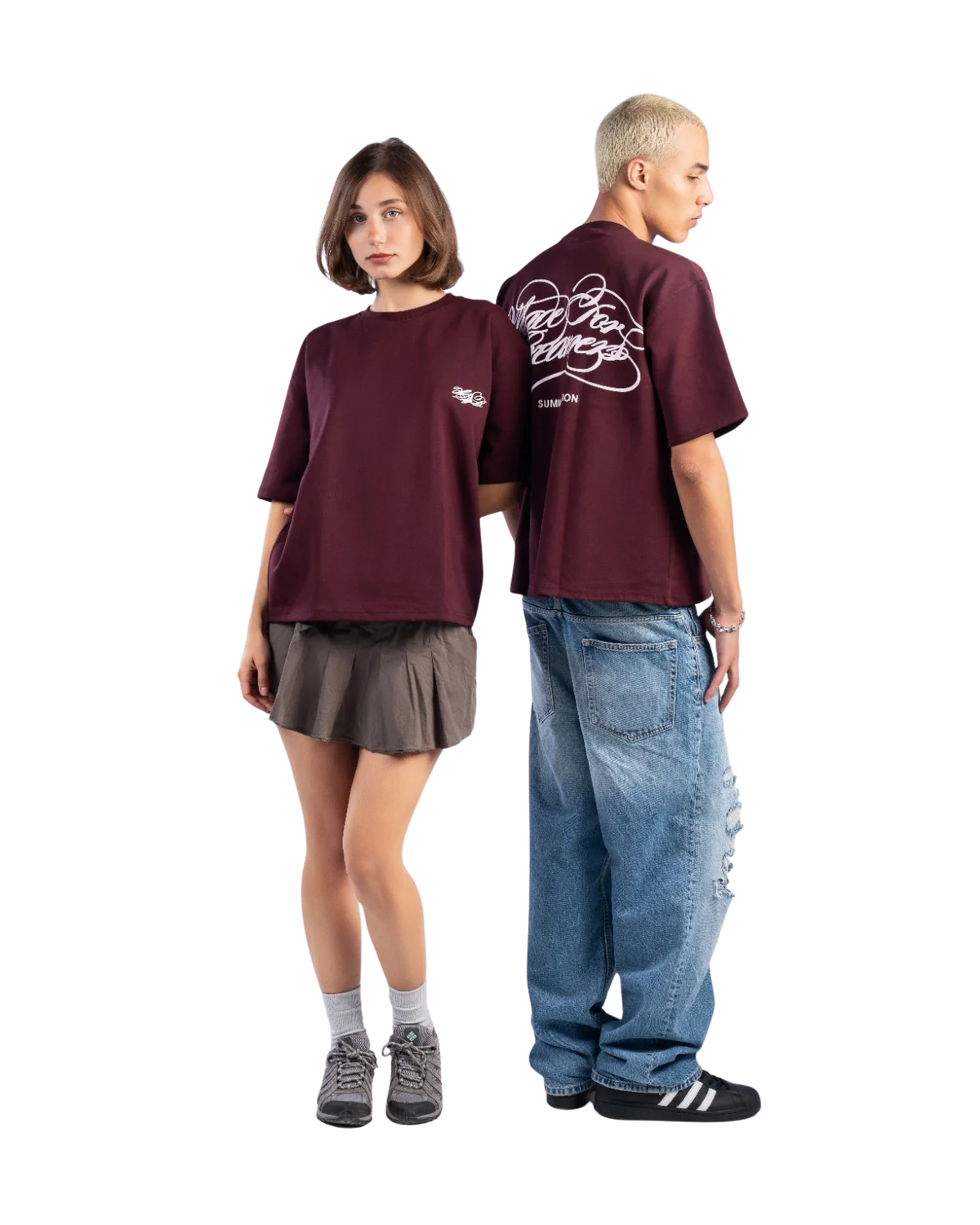 Hustler- Mfd T-shirt - Burgundy