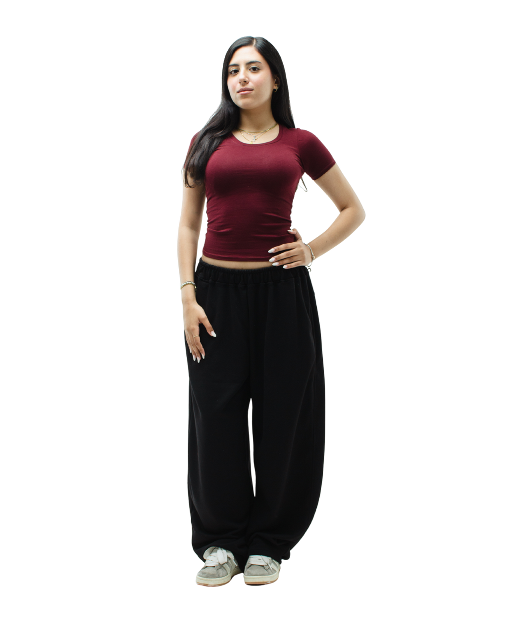Blanklid- Burgundy Wide Top