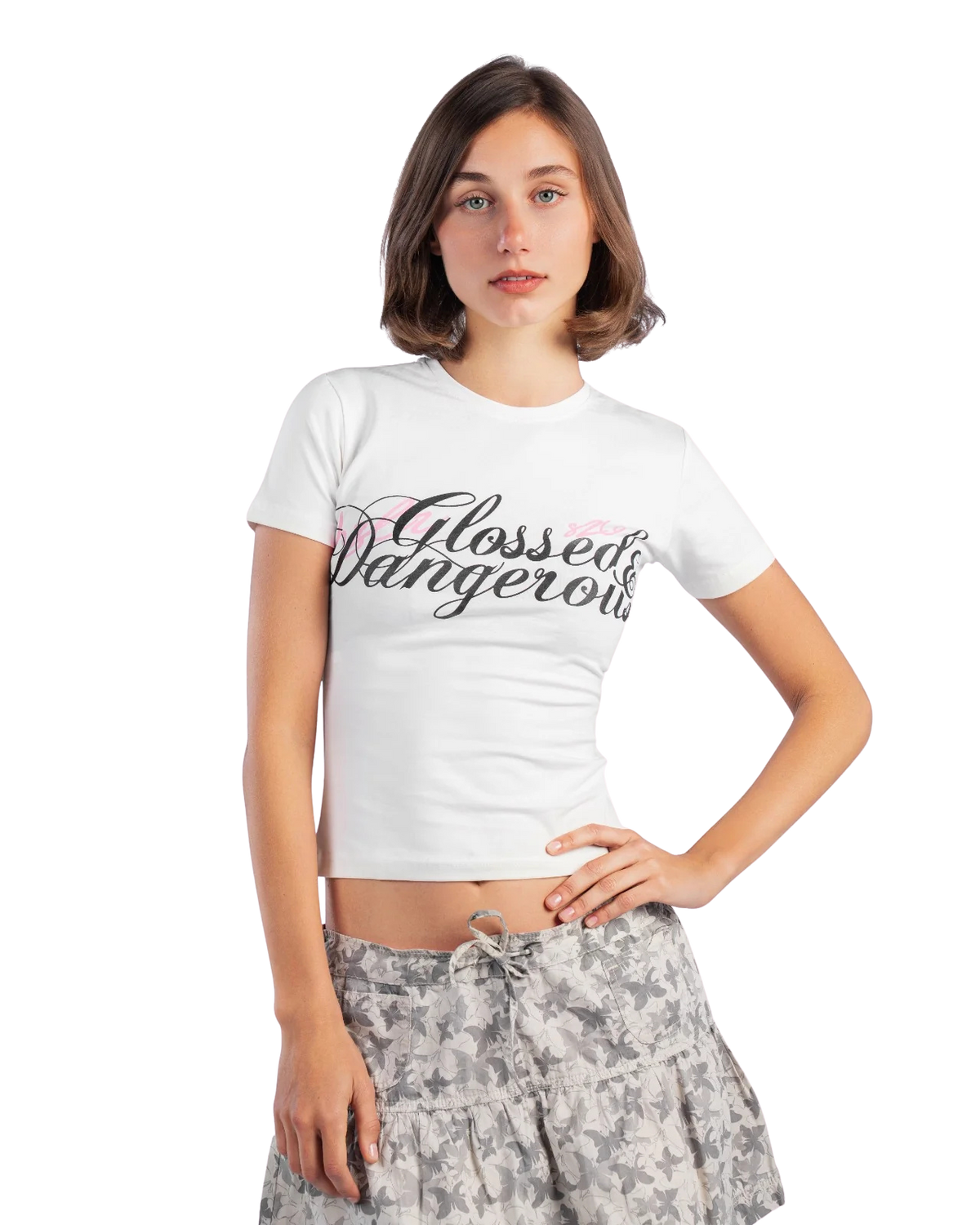 Hustler- Top - White