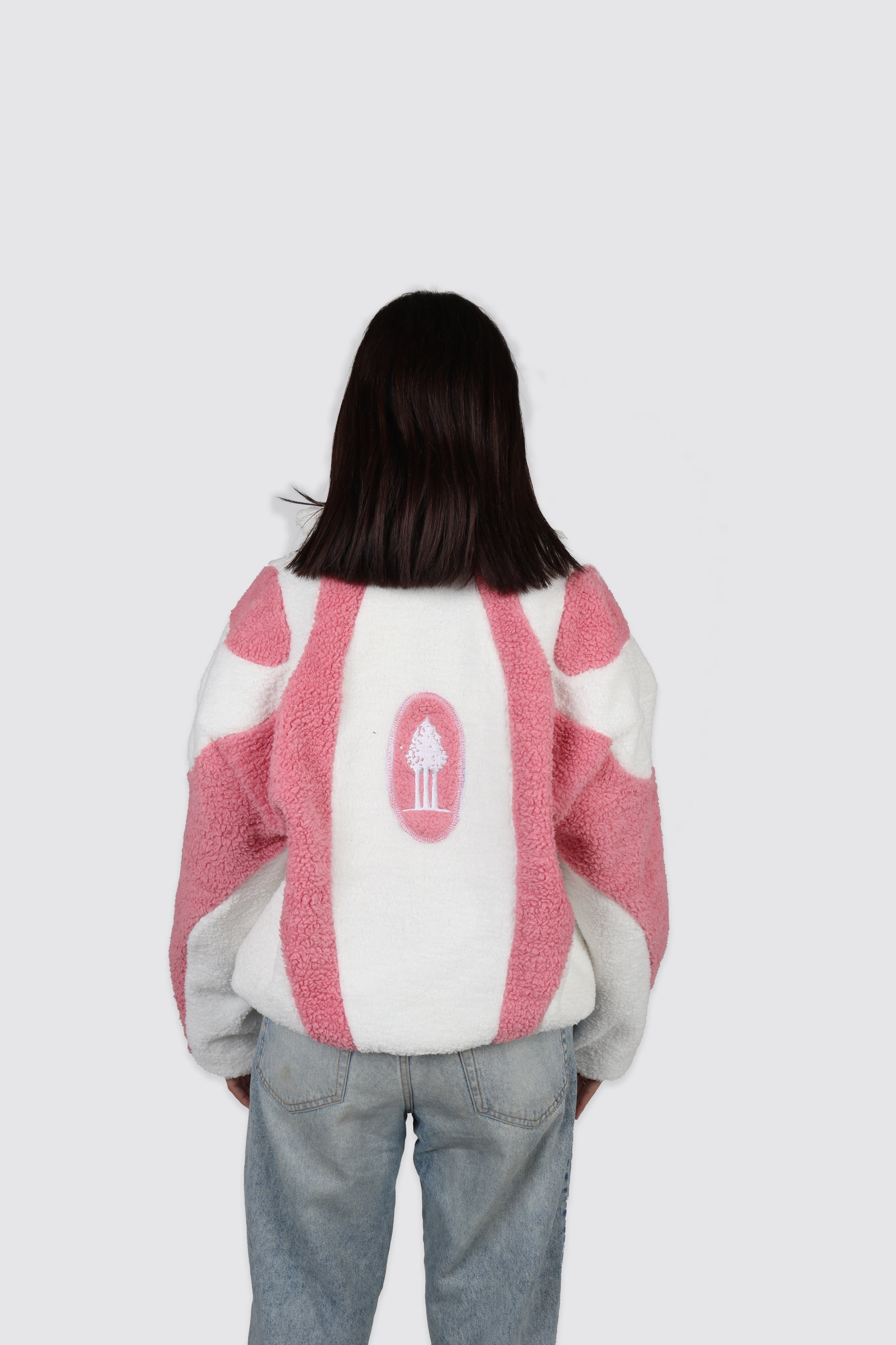 SEQUOIA- WHITE&PINK JACKET