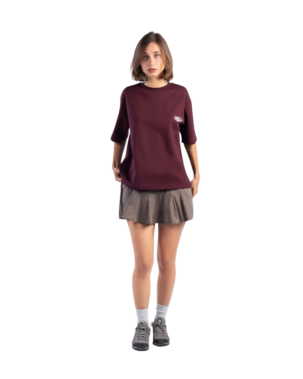 Hustler- Mfd T-shirt - Burgundy