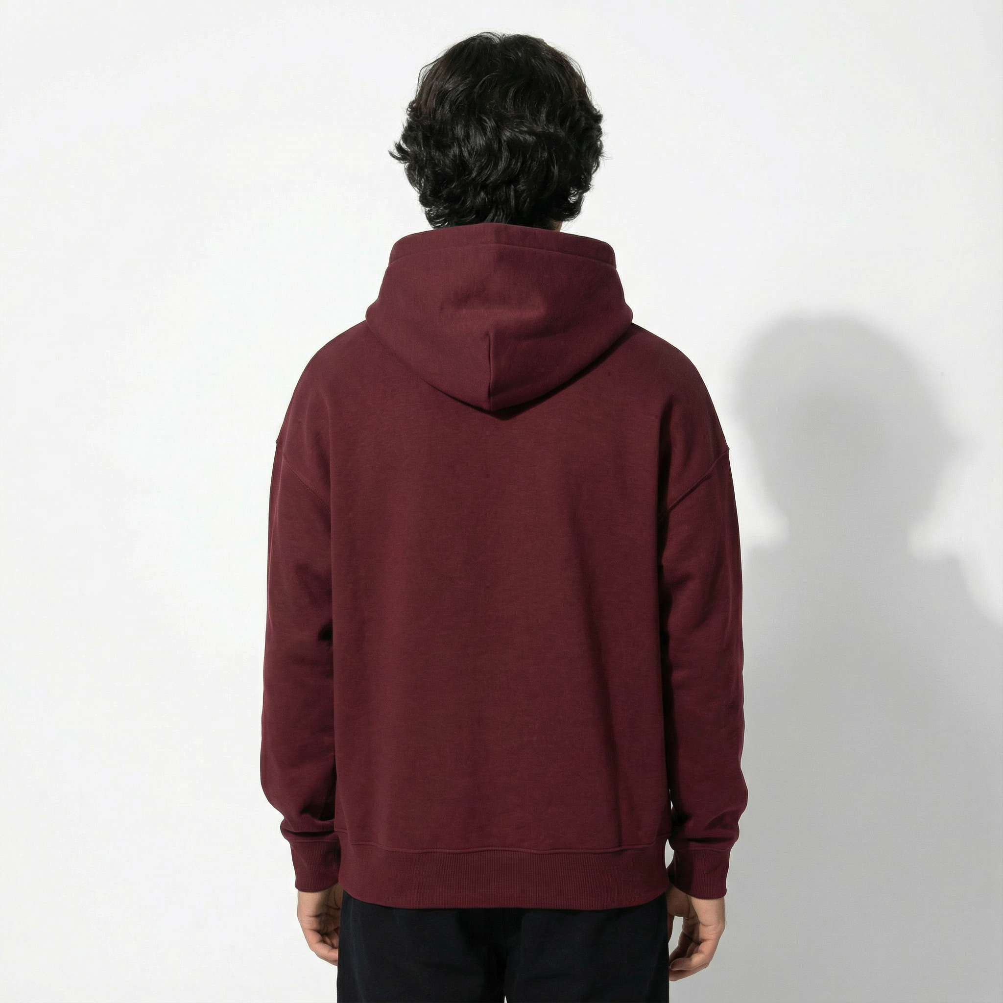 Sync- Basic Hoodie - Burgundy