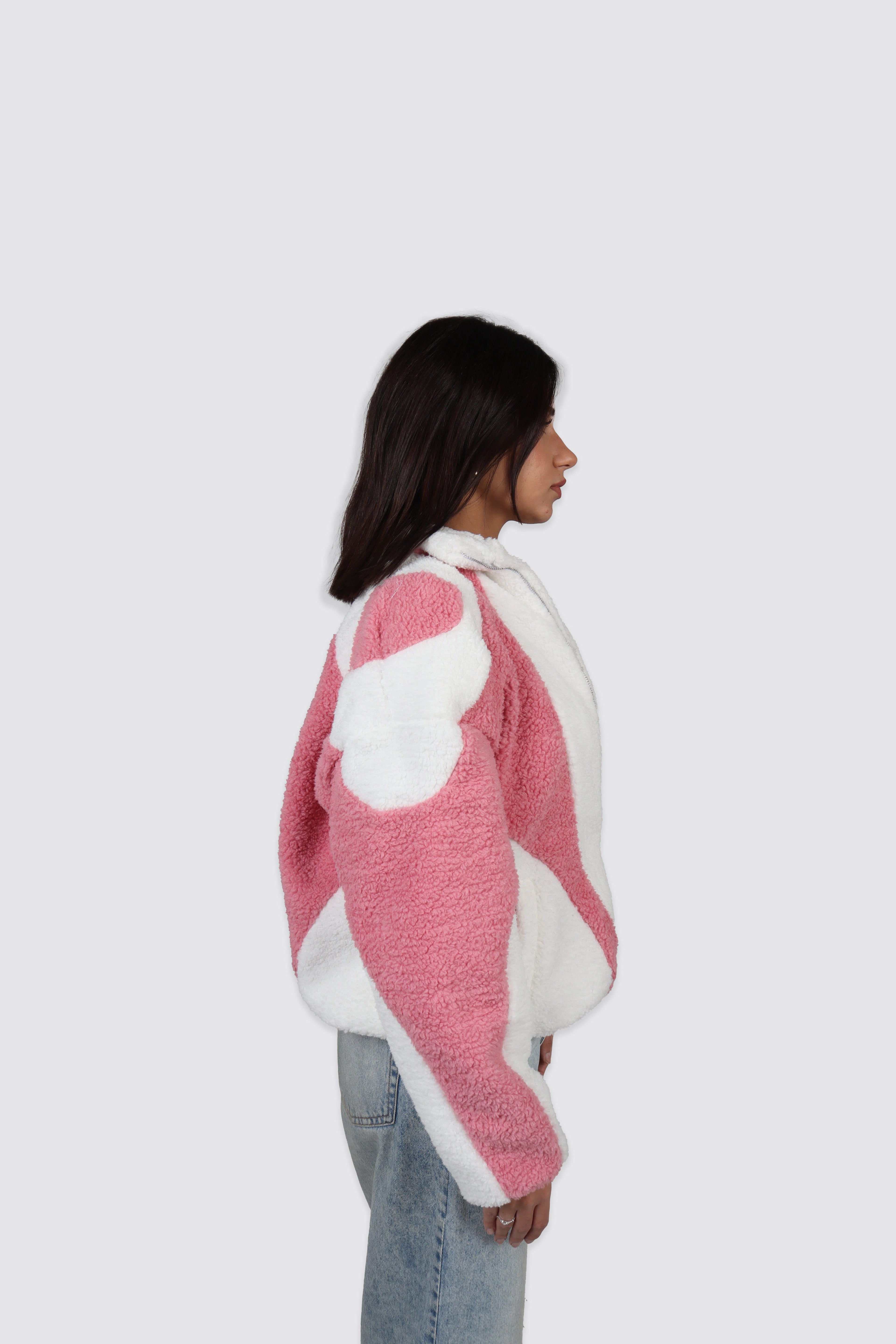 SEQUOIA- WHITE&PINK JACKET