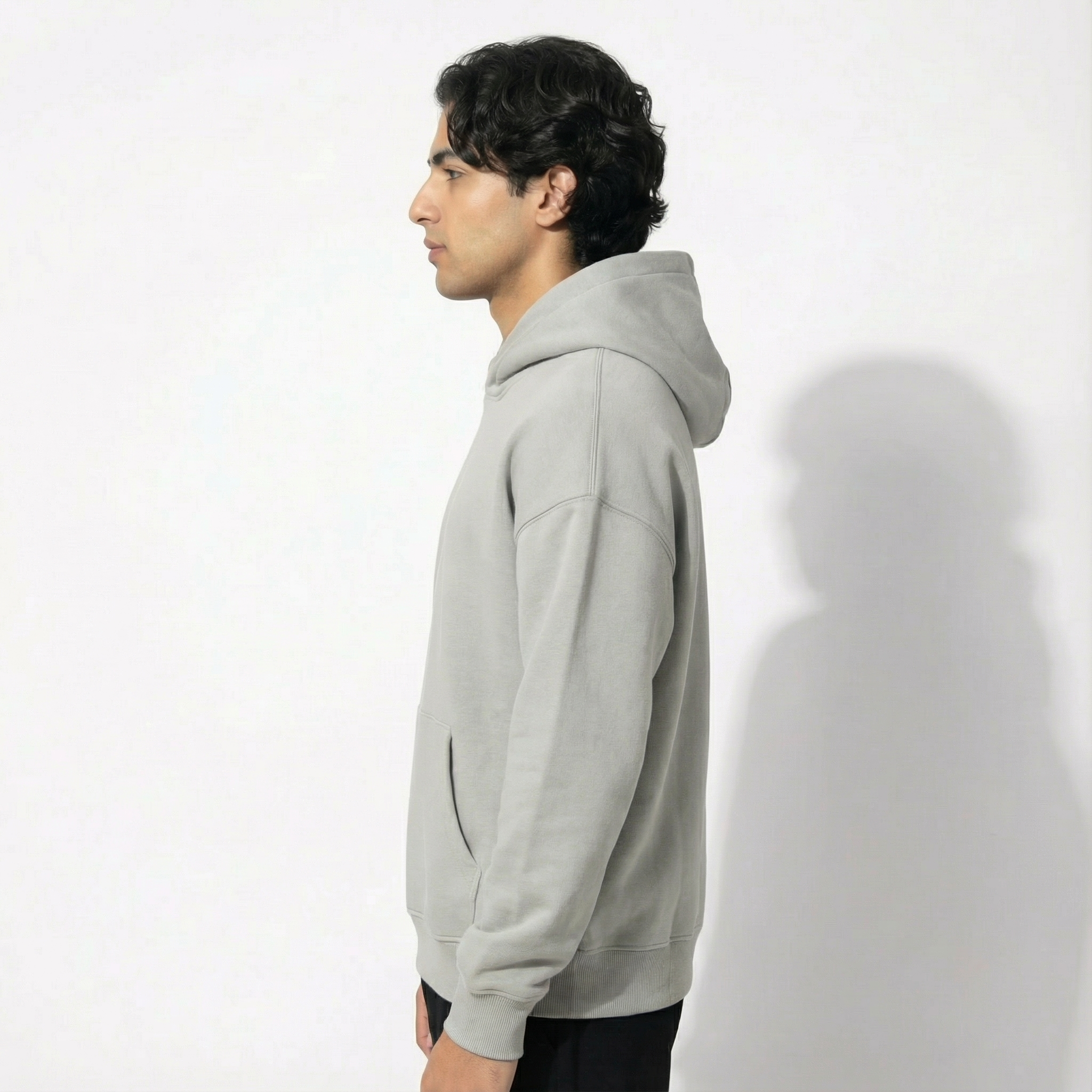 Sync- Basic Hoodie - Grey