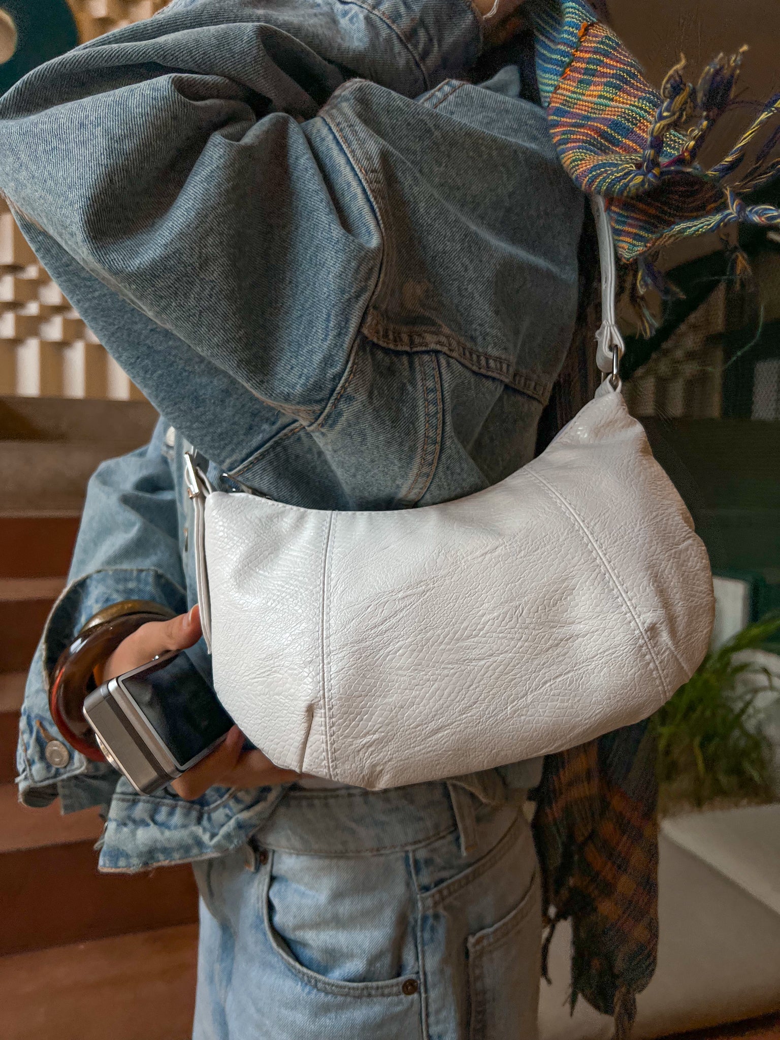HELIO- DRAGON BAG WHITE