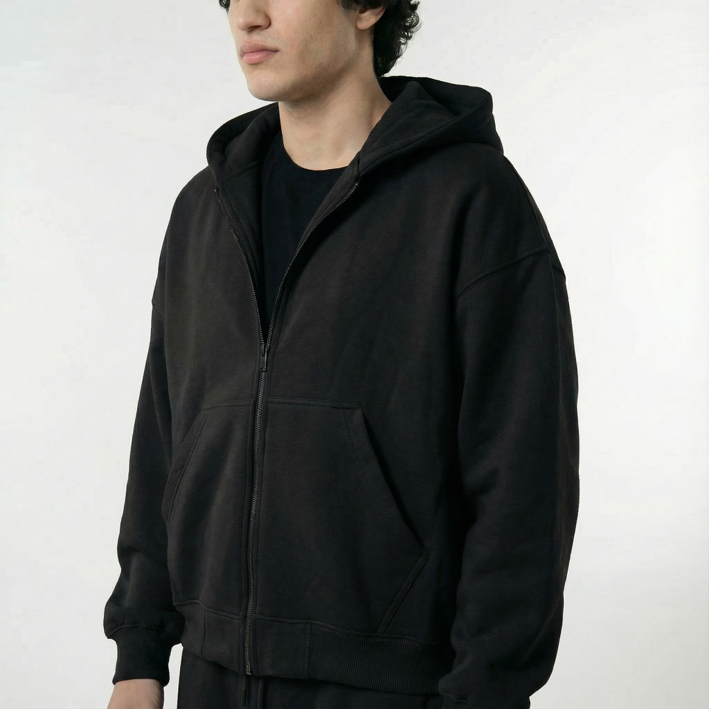 blanklid-jacket - black