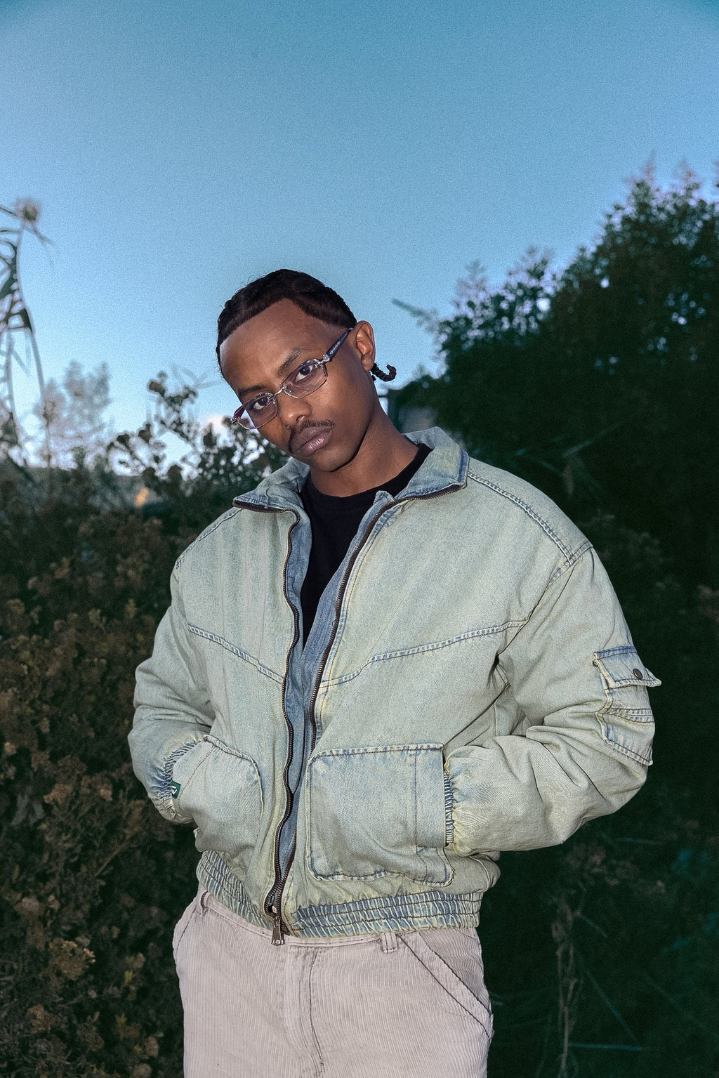 Helio - HSW DENIM JACKET - MINT