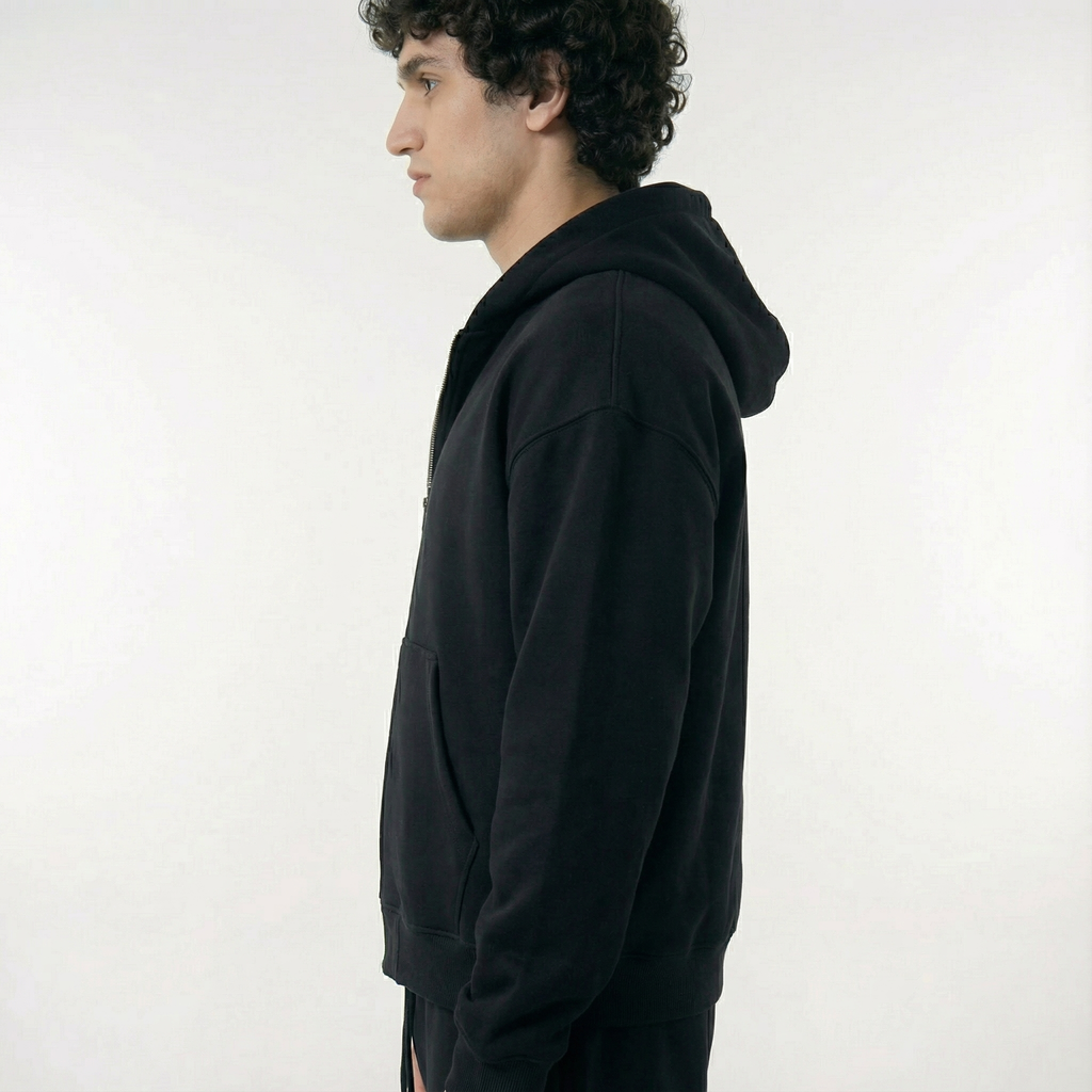 blanklid-jacket - black