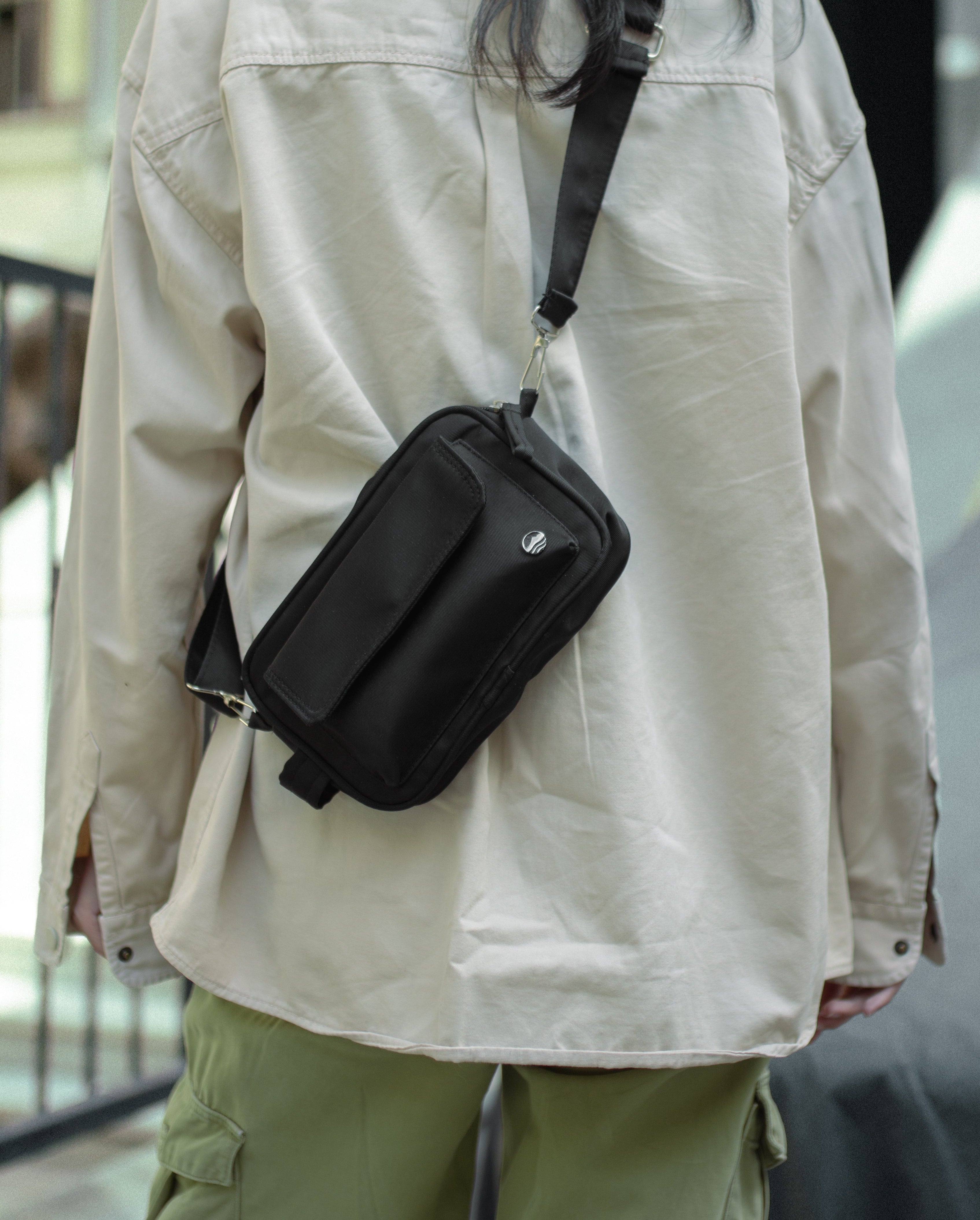 HELIO-GANG BAG BLACK