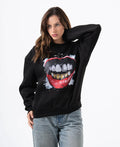 kracked-Tooth Crewneck