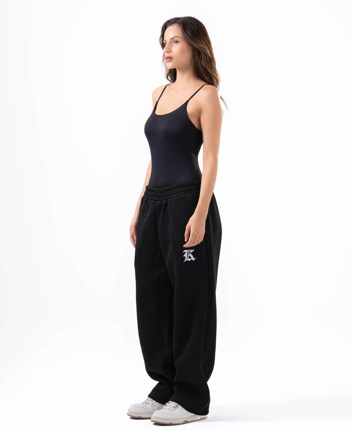 kracked-  Sweatpants - Black