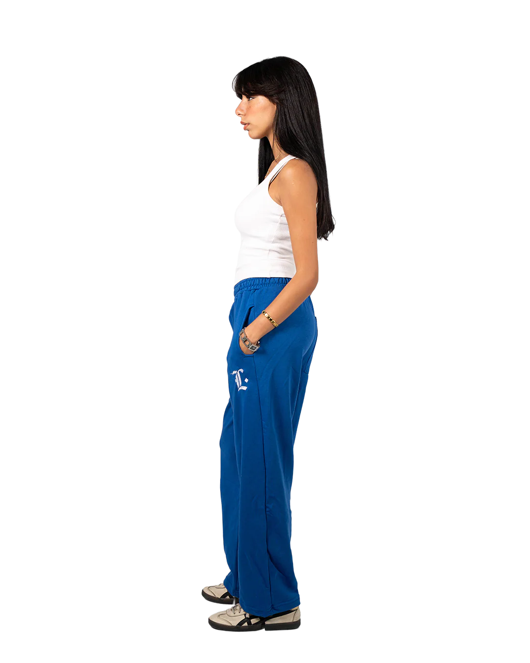 Locco - Summer Baggy Pants - blue