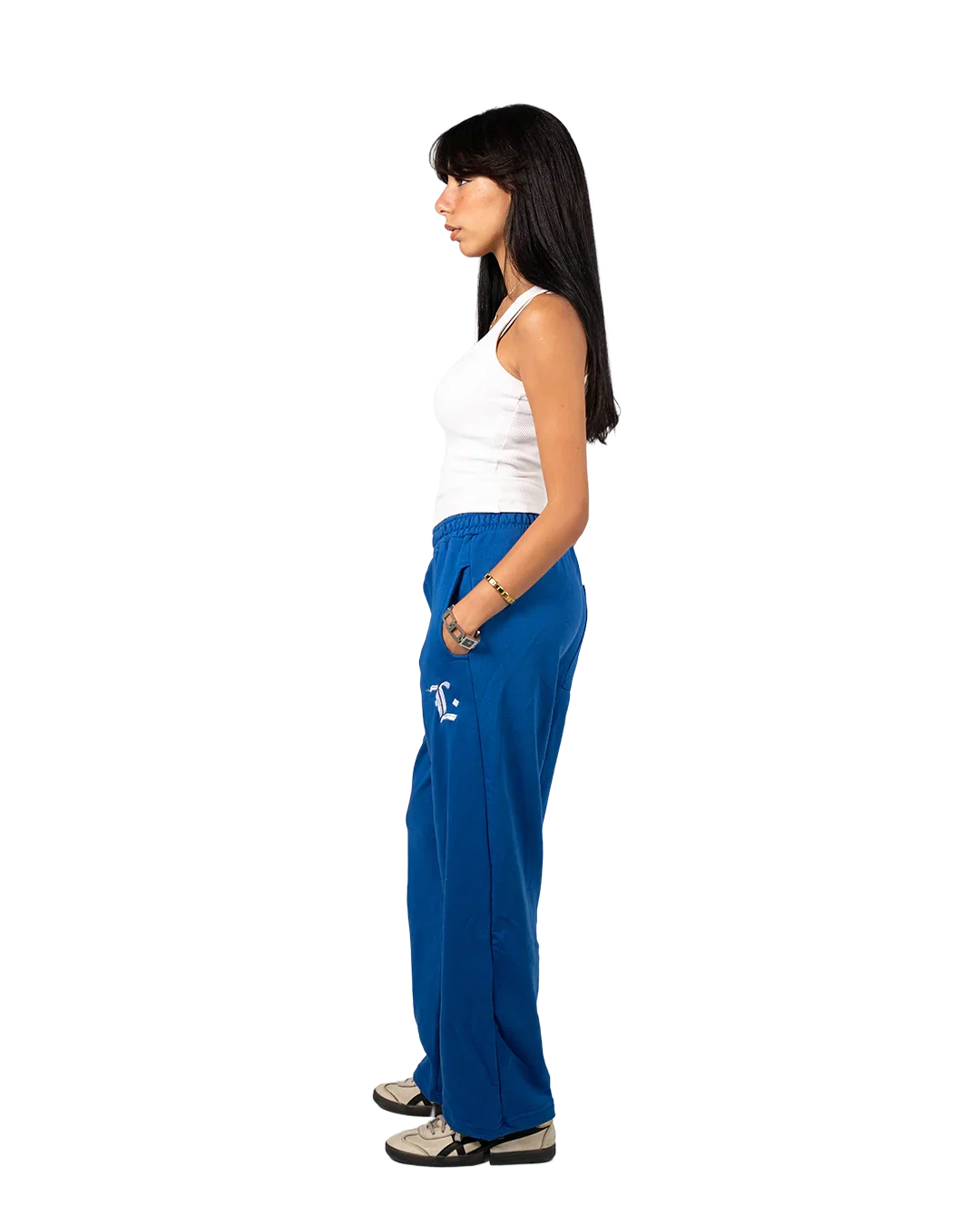 Locco - Summer Baggy Pants - blue