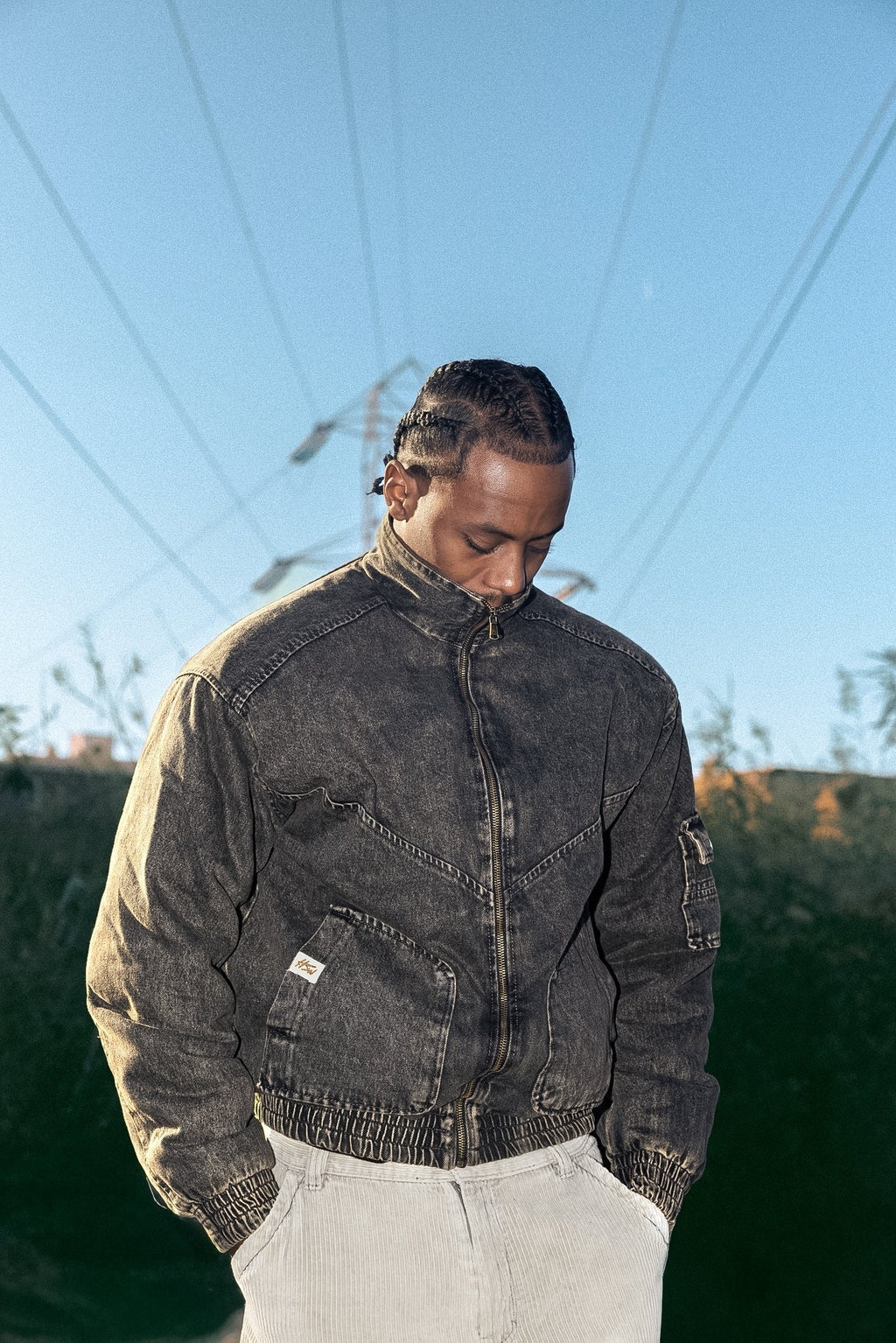 Helio - HSW DENIM JACKET - RUSTY