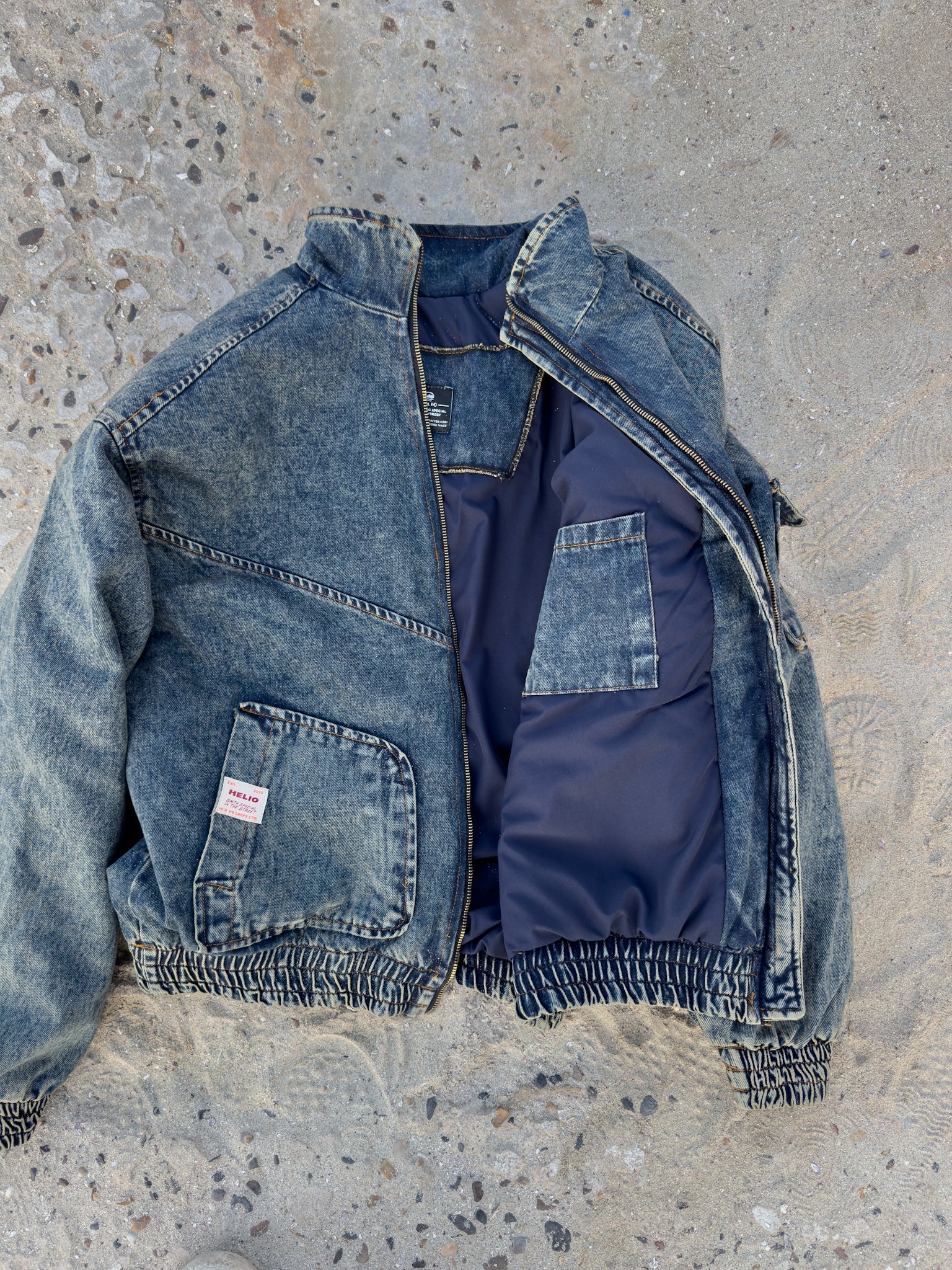 Helio - HSW DENIM JACKET - BLUE