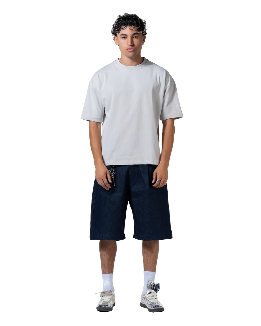 Duo11- Basic T-shirt- Grey