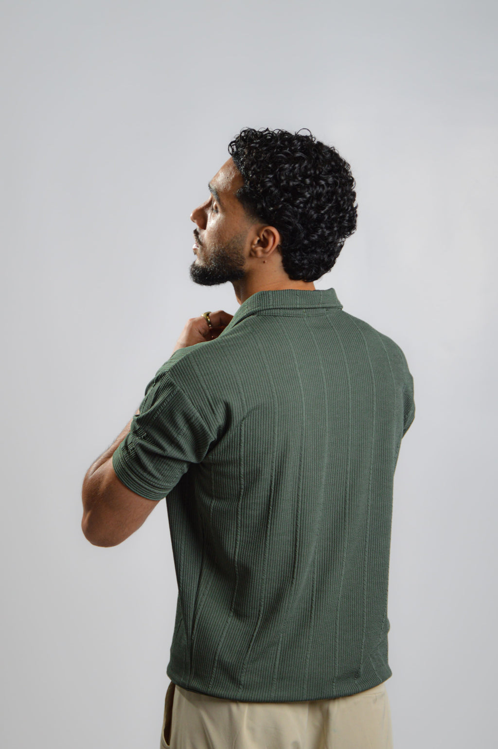 Gilded- Olive Polo