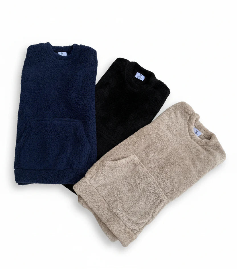 MUHRA- Plain Fur Top "Beige"