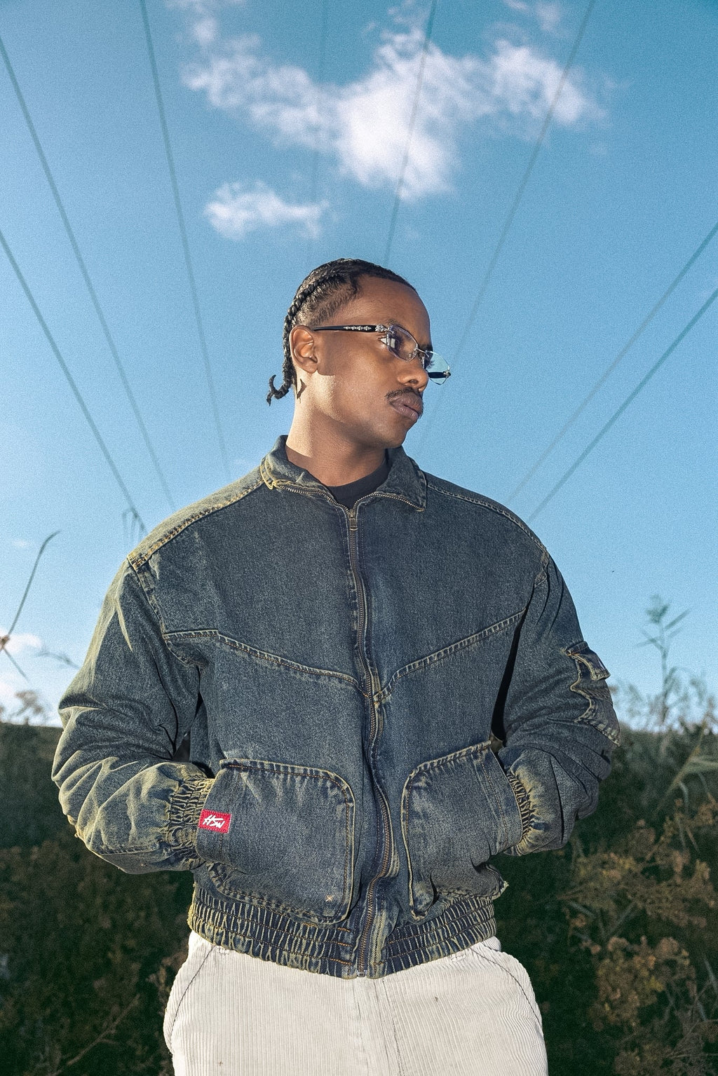 Helio - HSW DENIM JACKET - BLUE