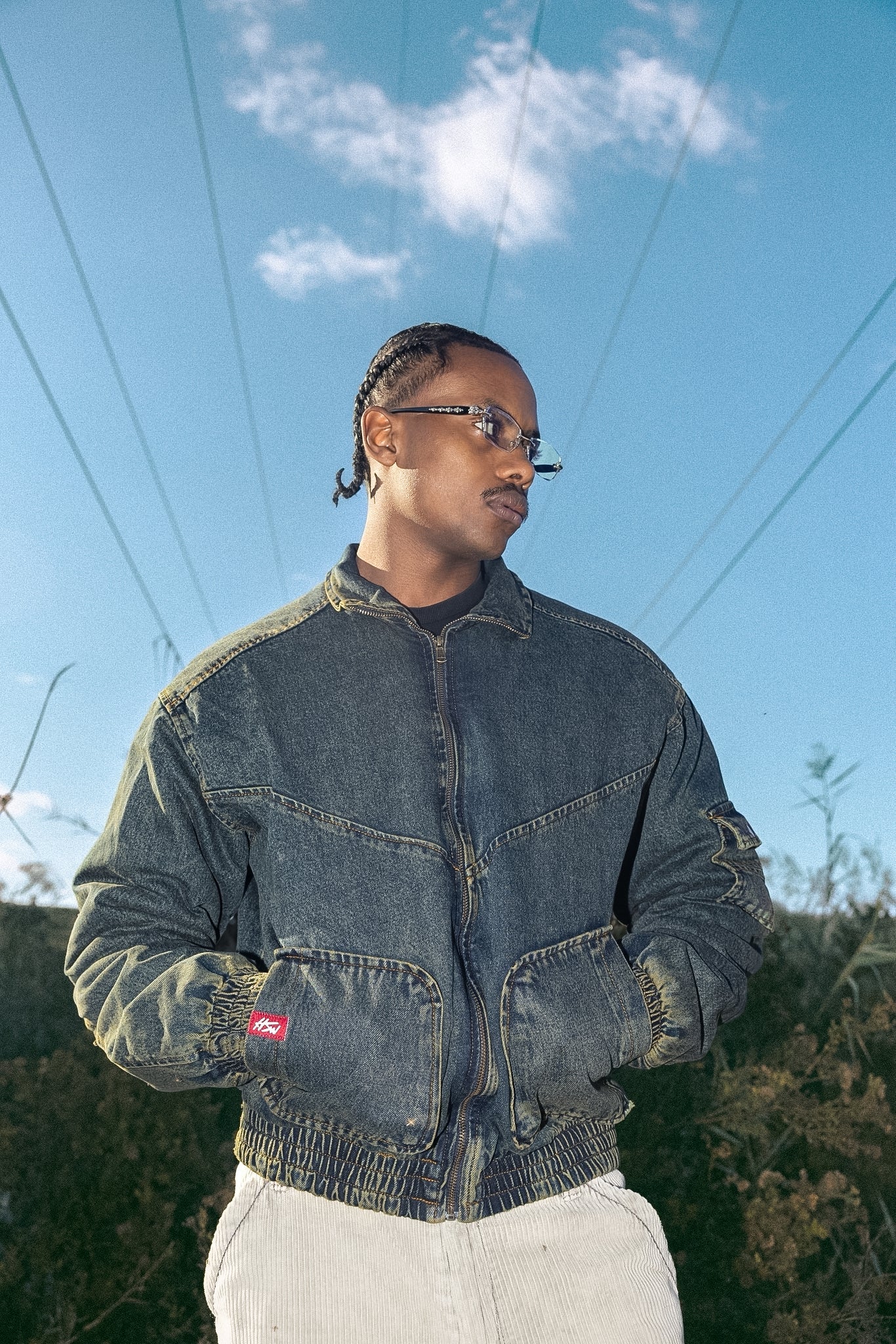 Helio - HSW DENIM JACKET - BLUE