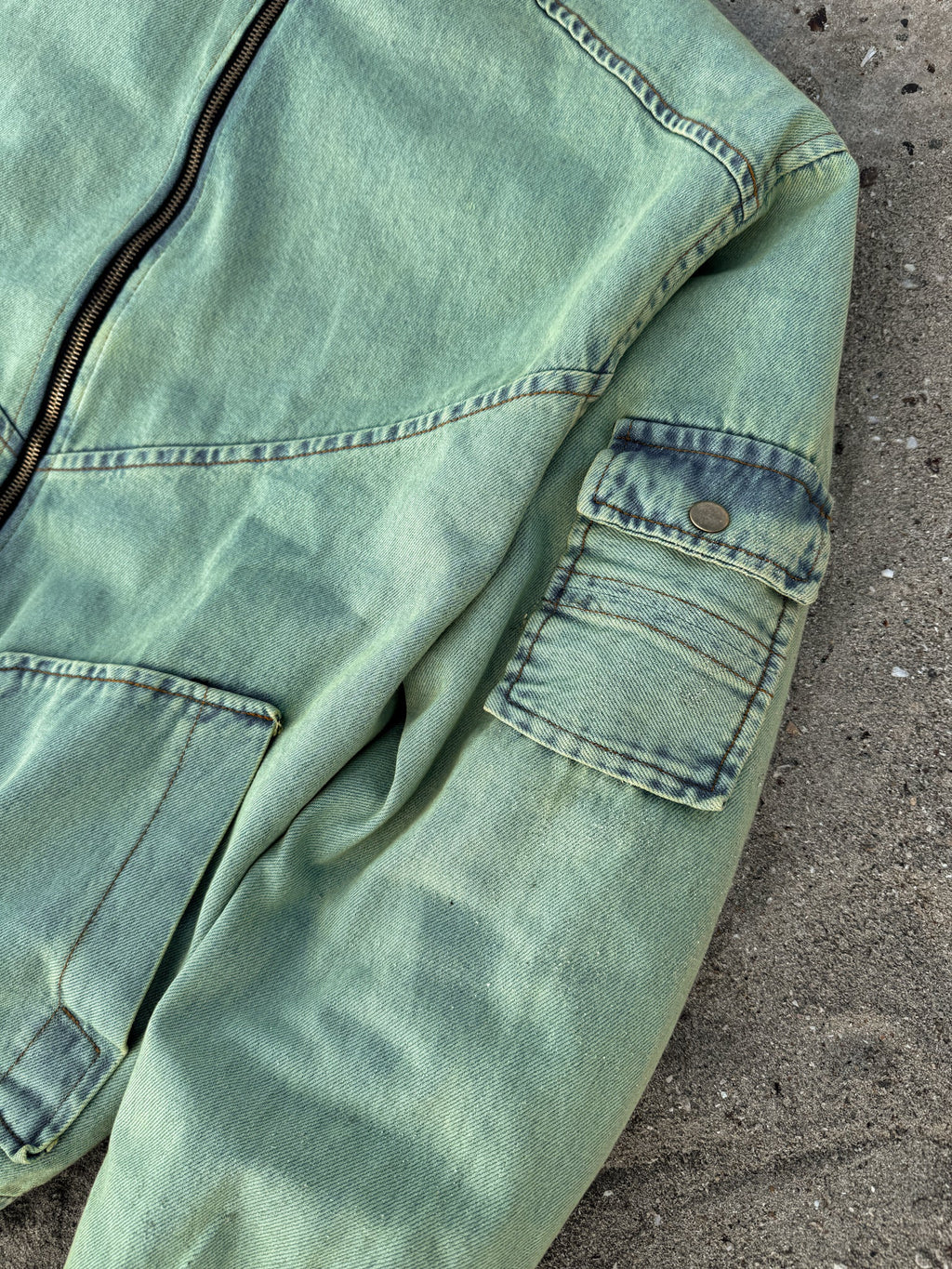 Helio - HSW DENIM JACKET - MINT